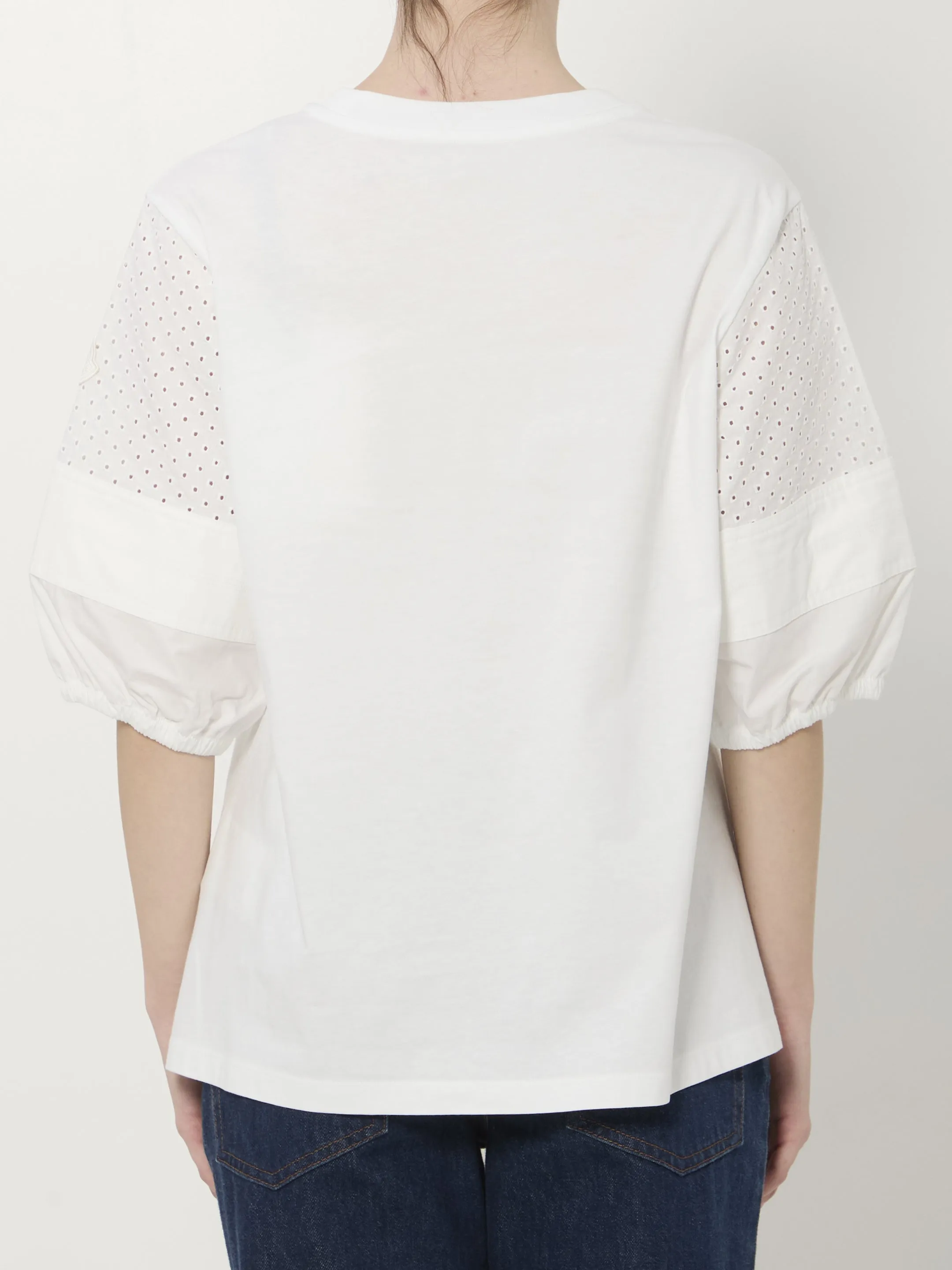 San Gallo cotton jersey T-shirt sold by Lord & Taylor product image thumbnail 4