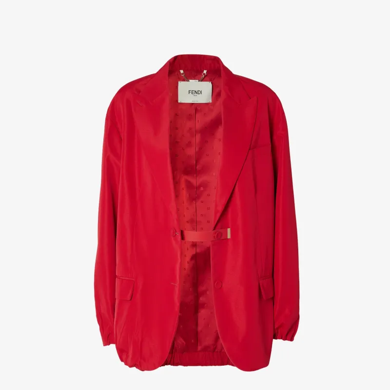 Single breasted blazer jacket made by Fendi