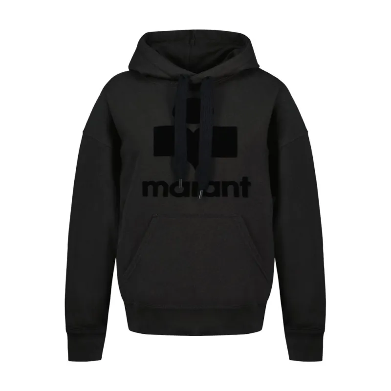 MANSEL GZ HOODIE -  - COTTON - BLACK made by Isabel Marant