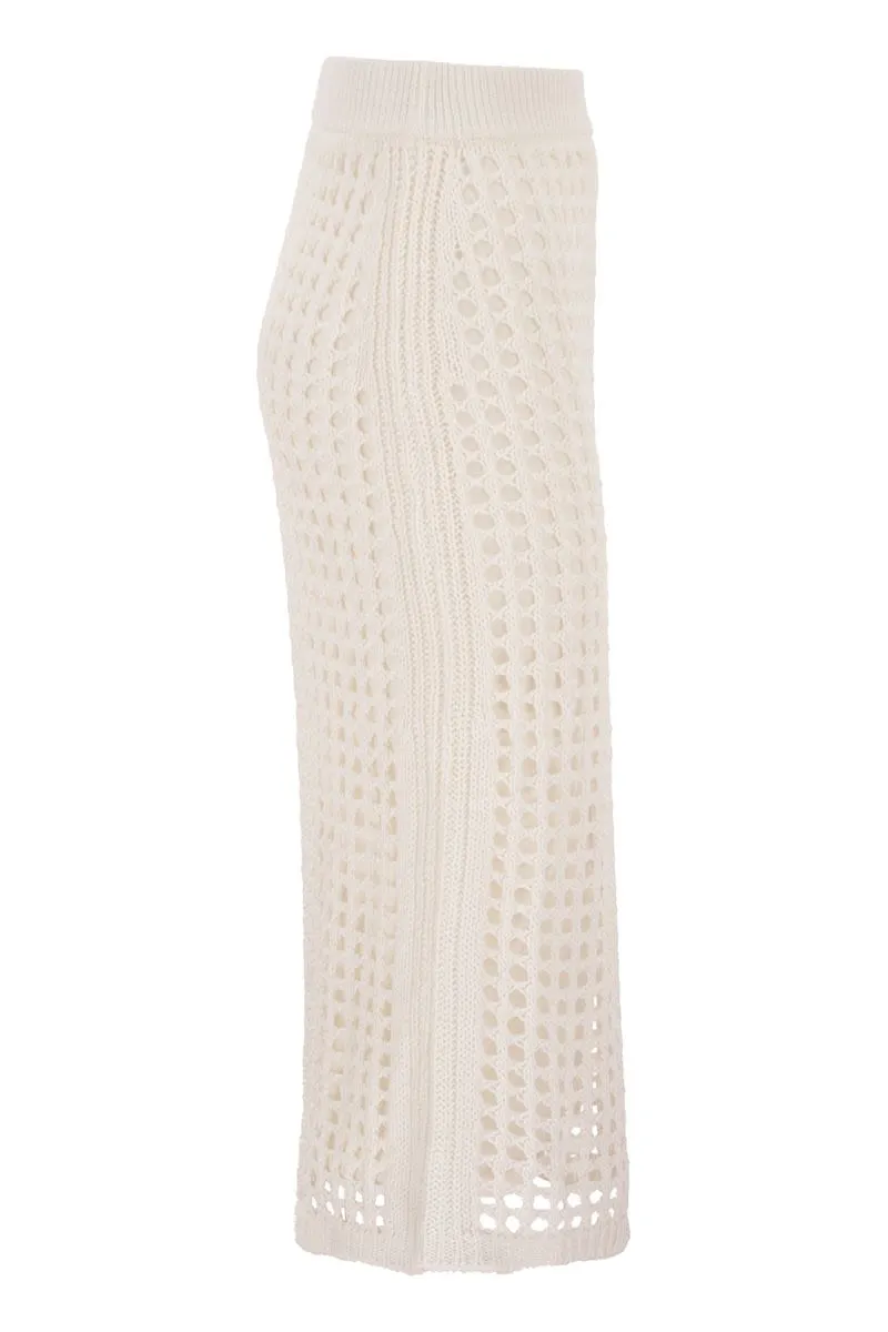 MESH COTTON SKIRT sold by Lord & Taylor product image thumbnail 3