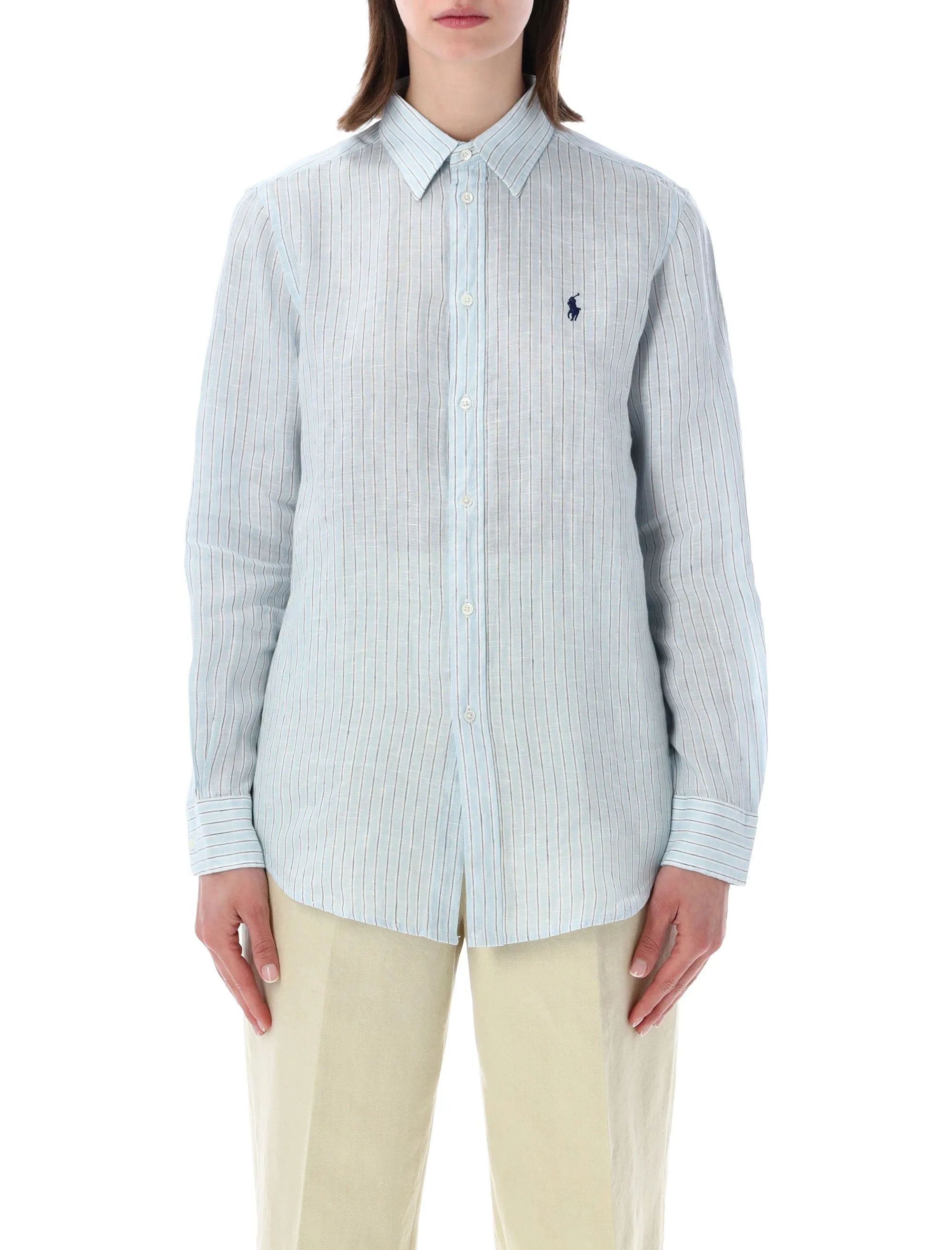 CLASSIC FIT STRIPED LINEN SHIRT sold by Lord & Taylor