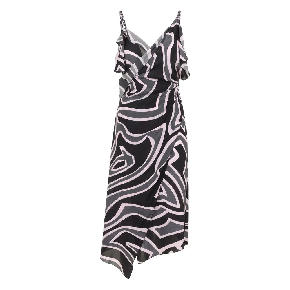 Dress Silk Black/Pink sold by Lord & Taylor