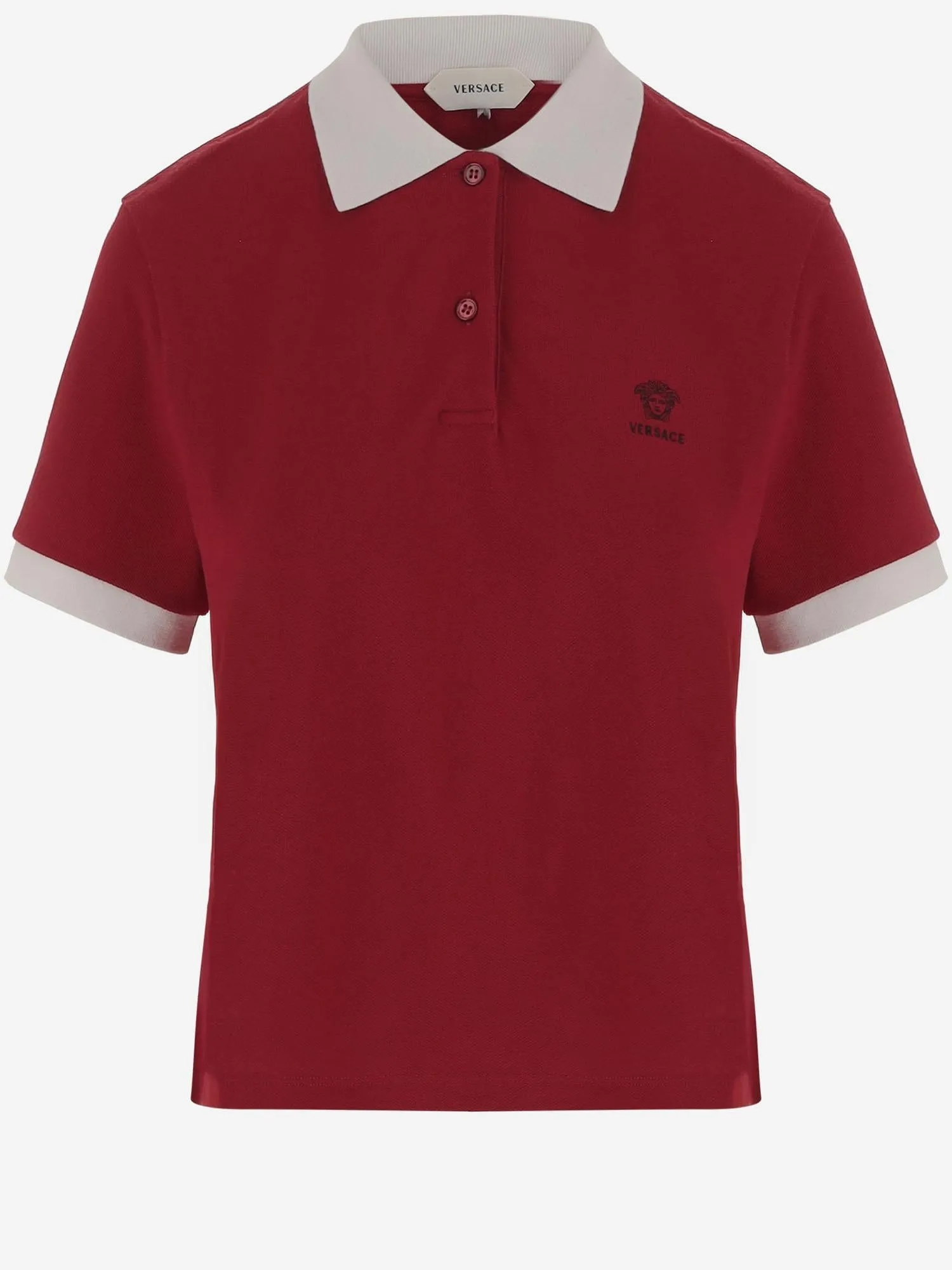 Cotton Polo Shirt Red sold by Lord & Taylor