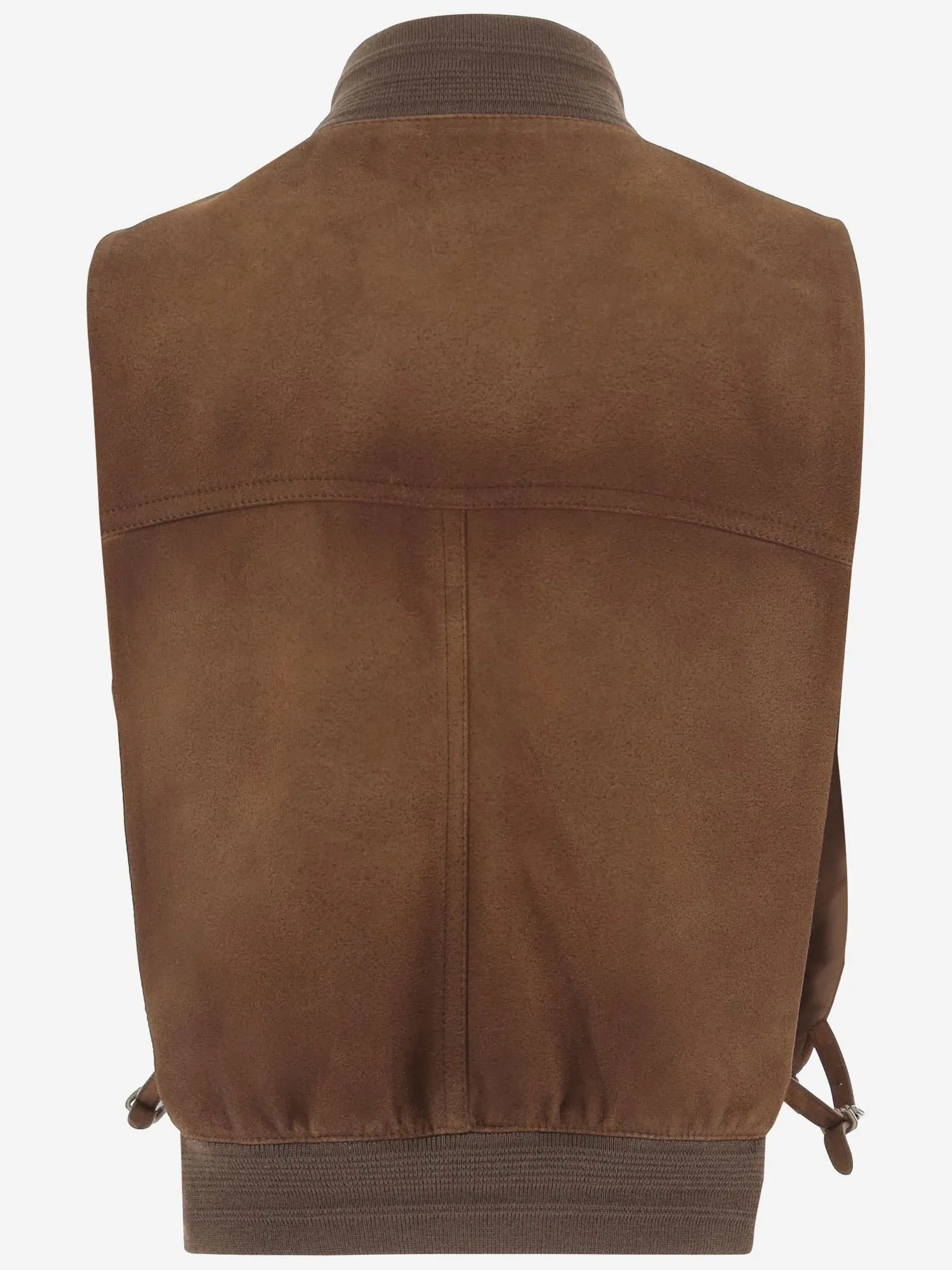 Vest Waxed Suede Brown sold by Lord & Taylor product image thumbnail 3