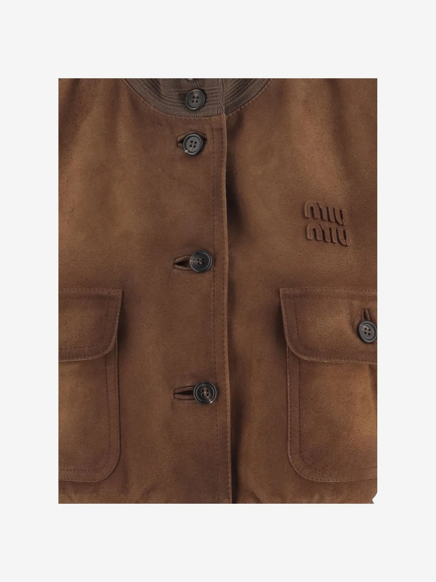 Vest Waxed Suede Brown sold by Lord & Taylor product image thumbnail 2