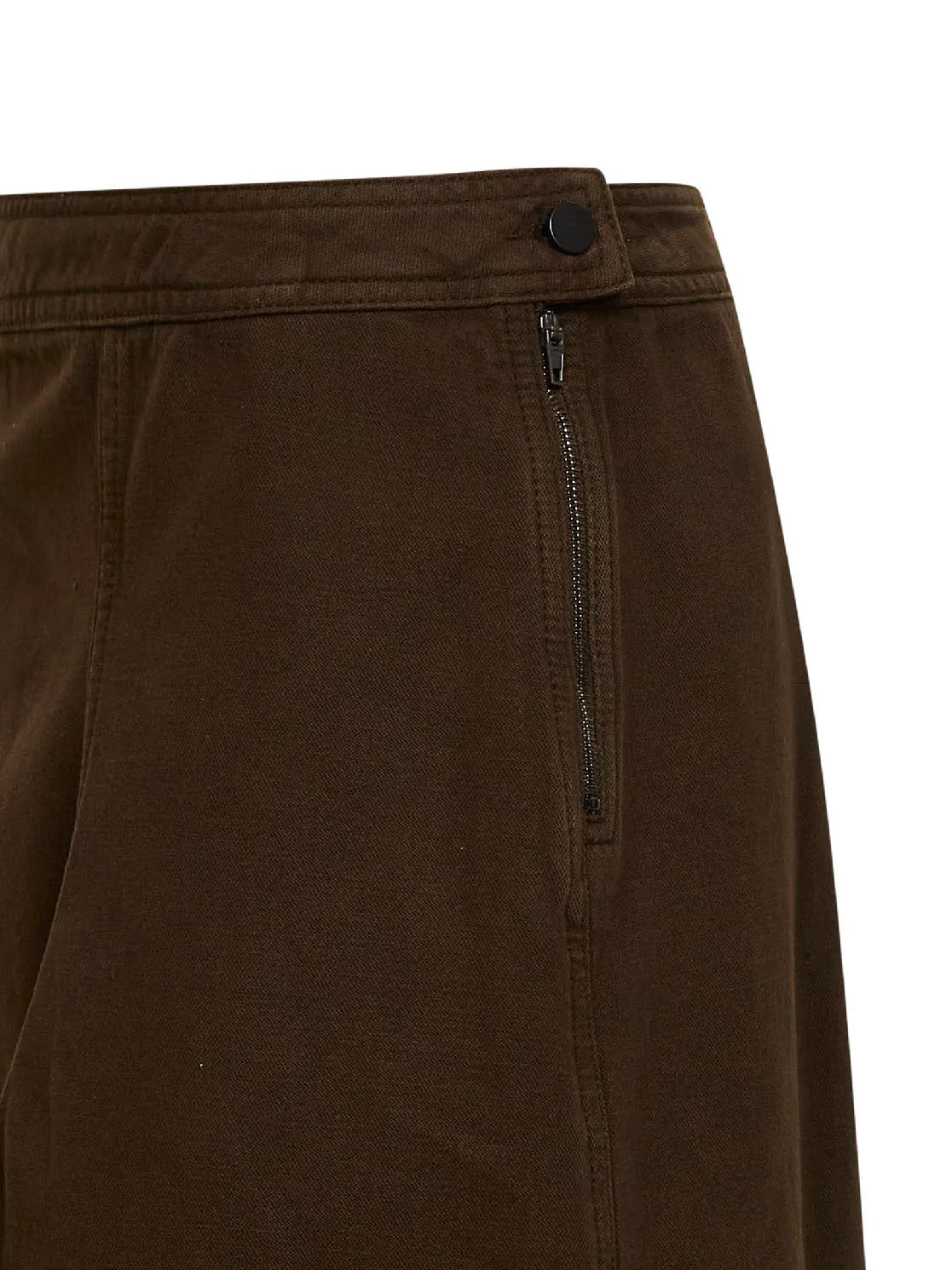 Skirt Asymmetric Denim Brown sold by Lord & Taylor product image thumbnail 3