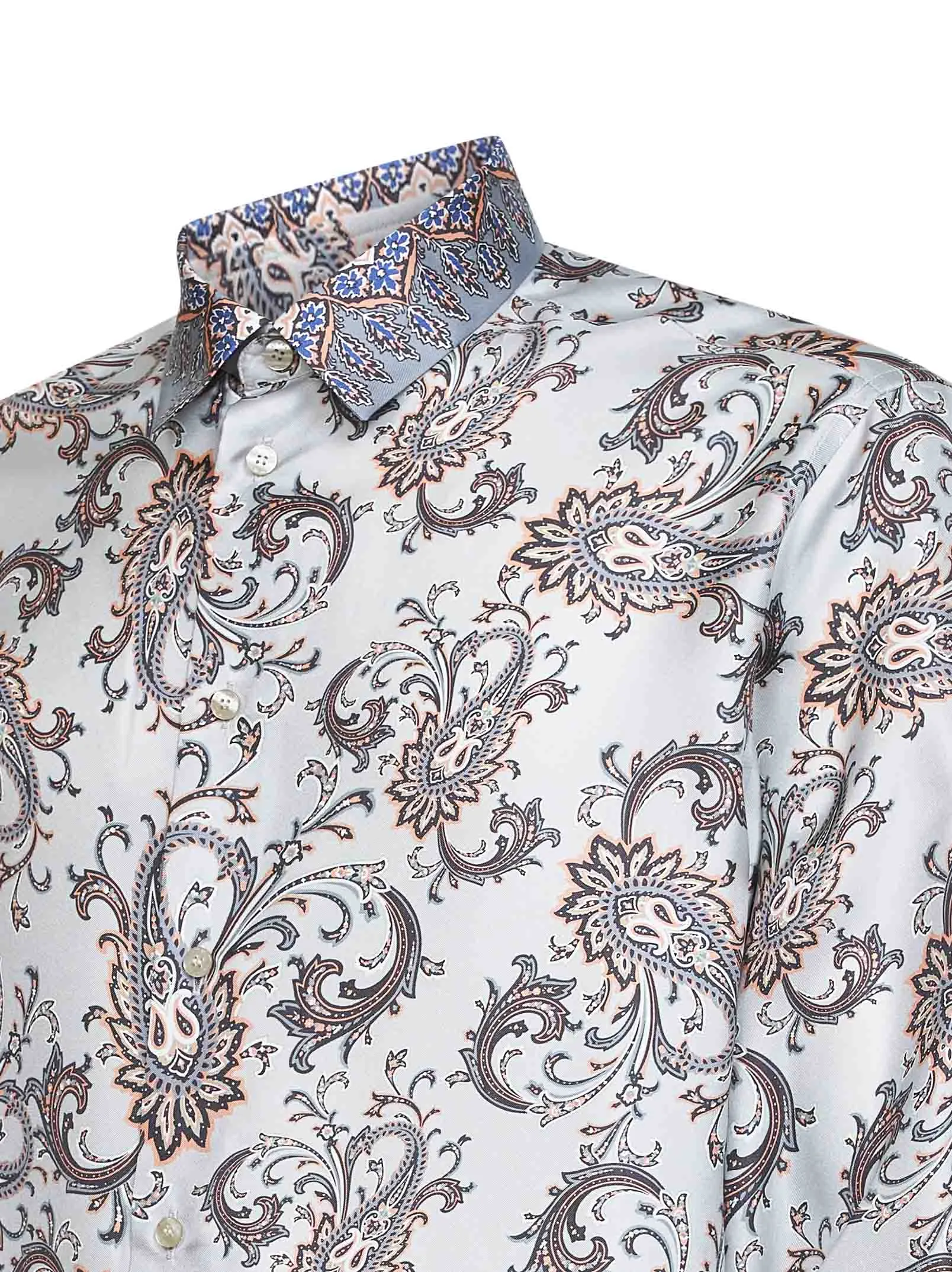 Shirt Paisley Silk Twill sold by Lord & Taylor product image thumbnail 3