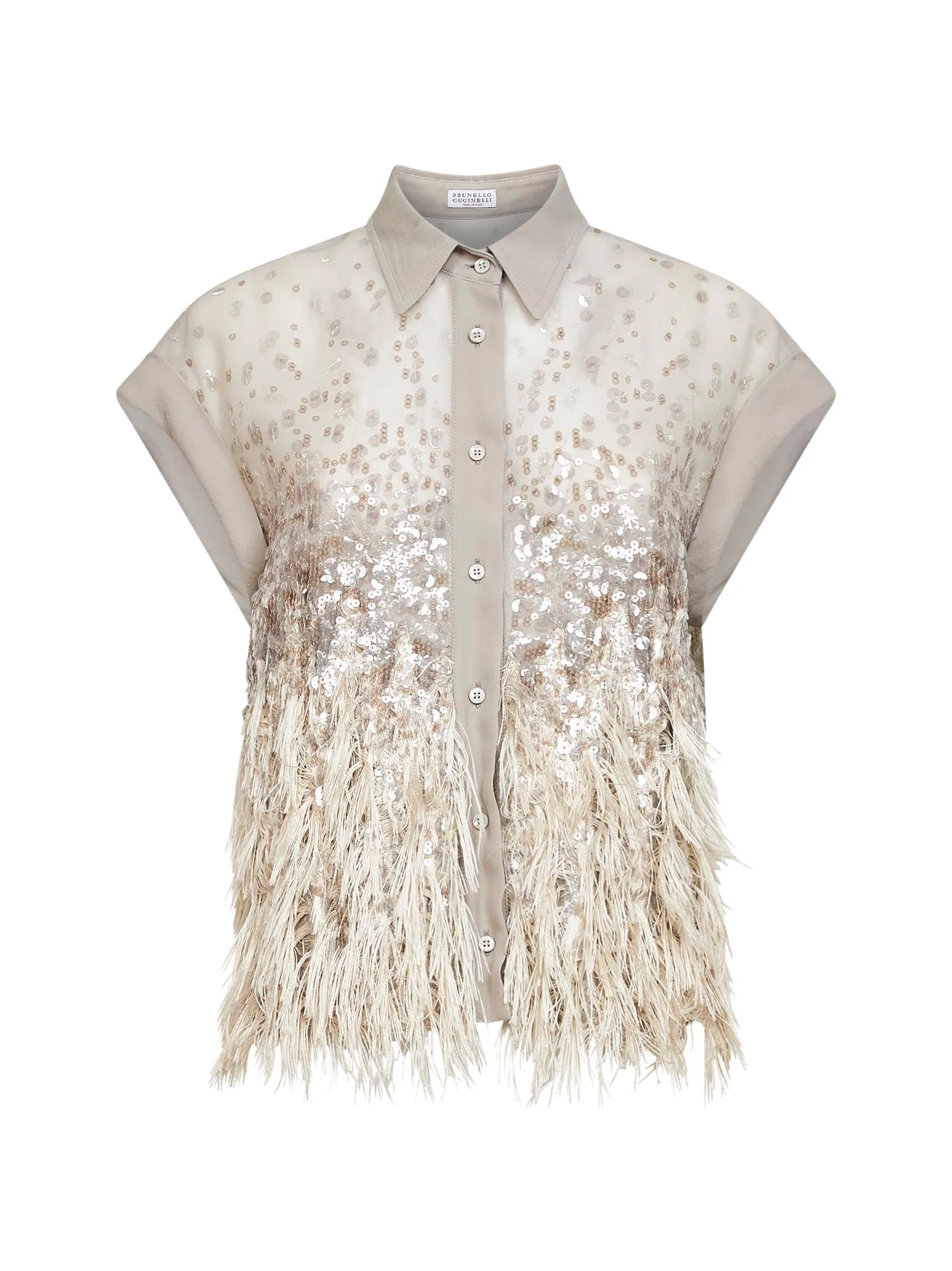 Shirt Dégradé Silk — Mud sold by Lord & Taylor