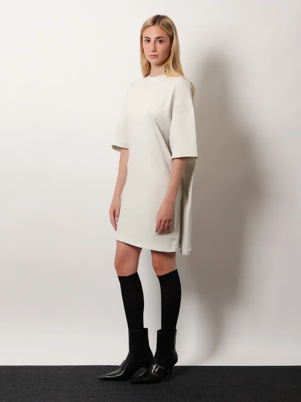 Dress Short Cotton-Jersey White made by Balenciaga