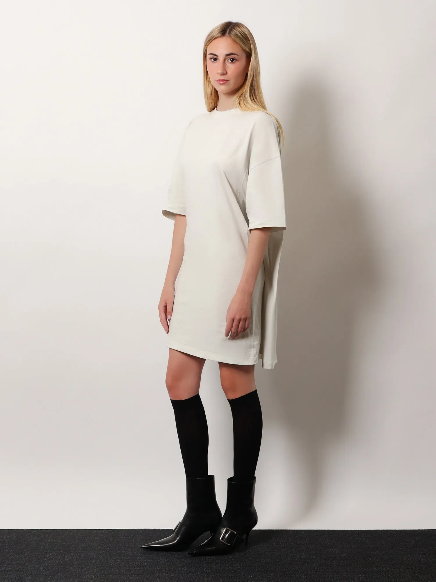 Dress Short Cotton-Jersey White sold by Lord & Taylor