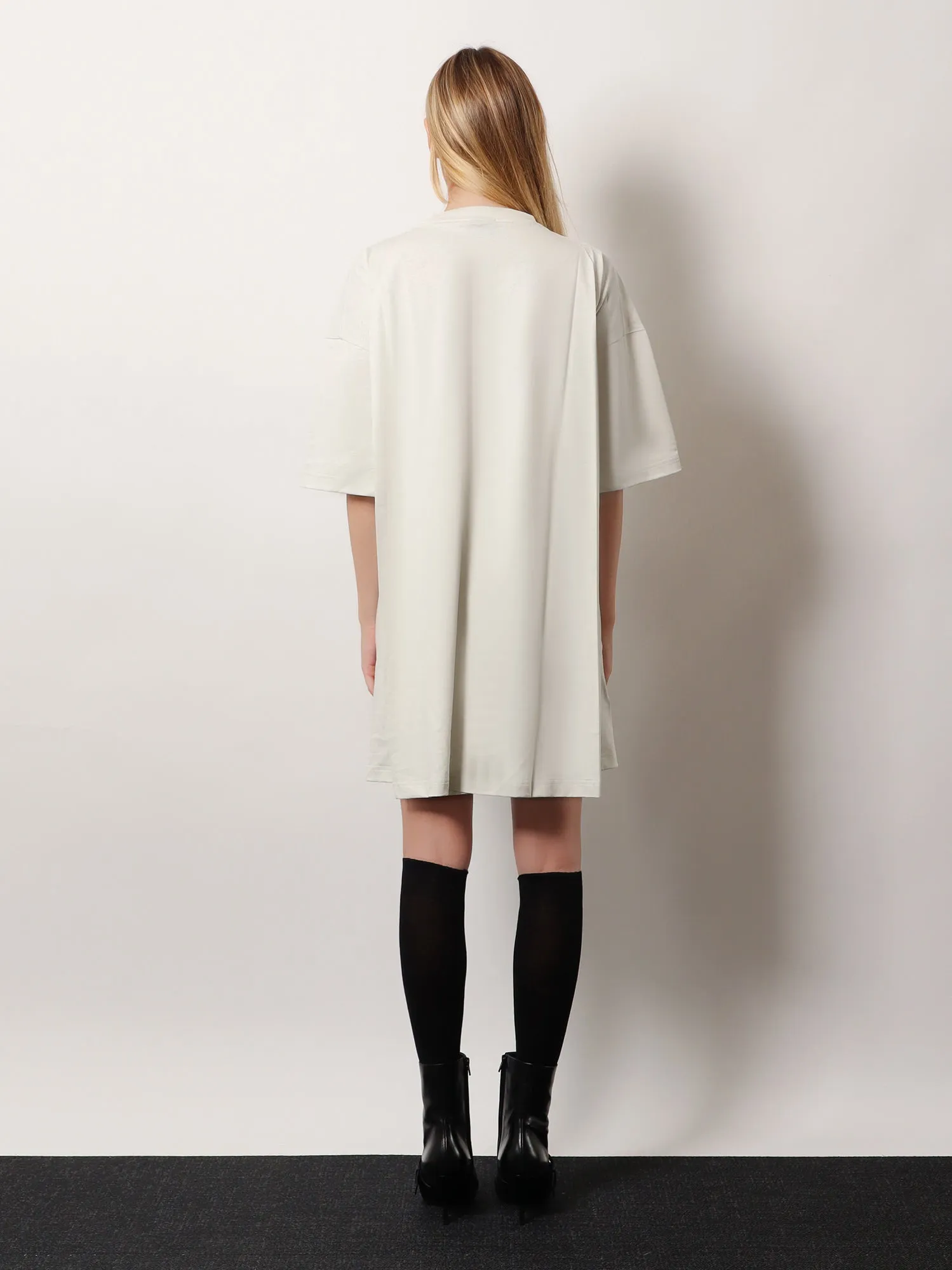 Dress Short Cotton-Jersey White sold by Lord & Taylor product image thumbnail 3