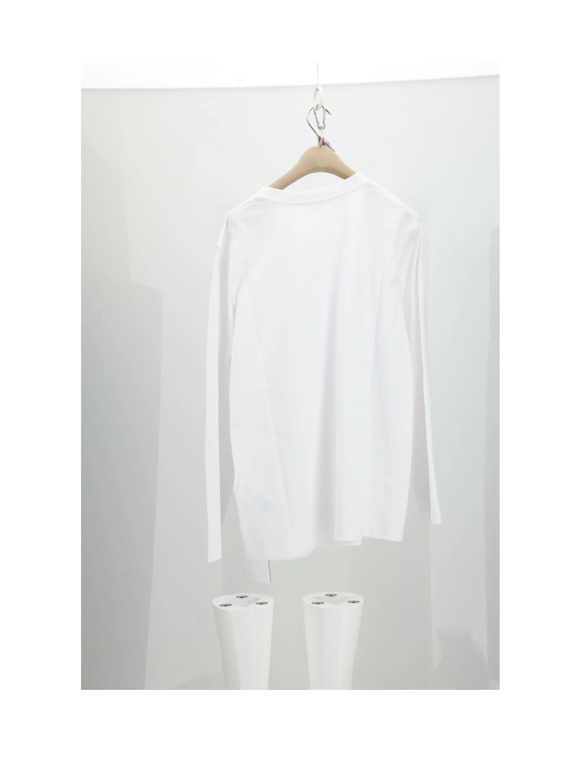 Long-Sleeved T-Shirt Off-White/Black sold by Lord & Taylor product image thumbnail 2