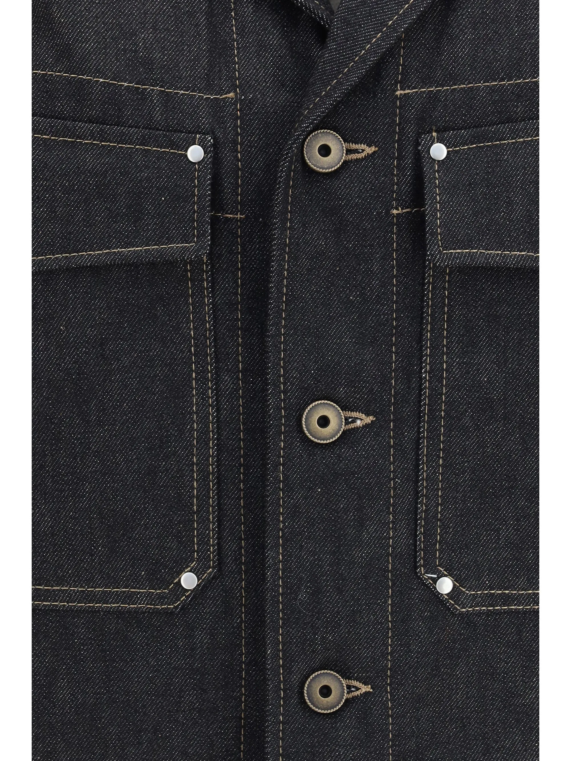 Denim Jacket Trucker Slate sold by Lord & Taylor product image thumbnail 3