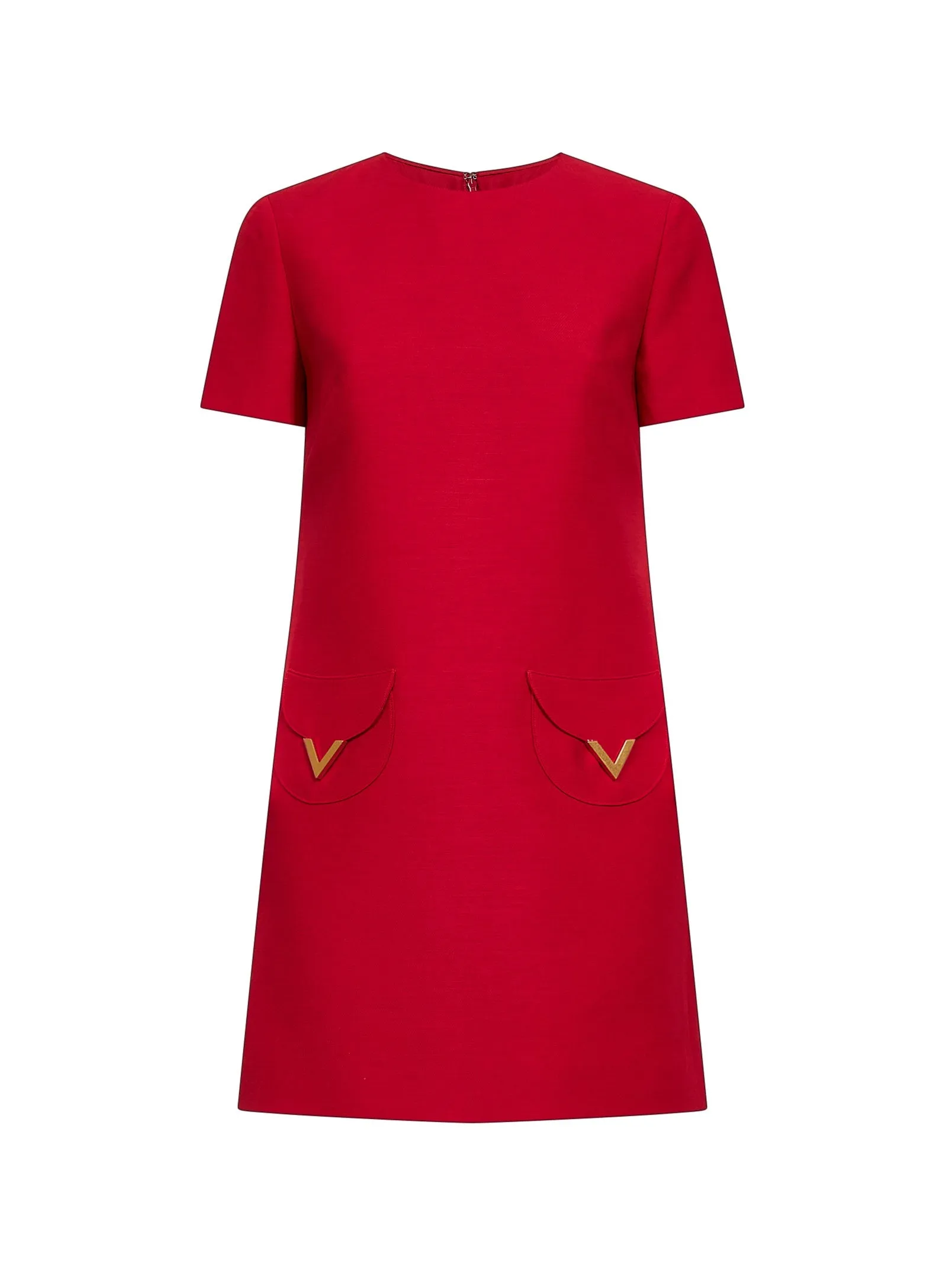 Mini Dress Crepe Couture Red sold by Lord & Taylor