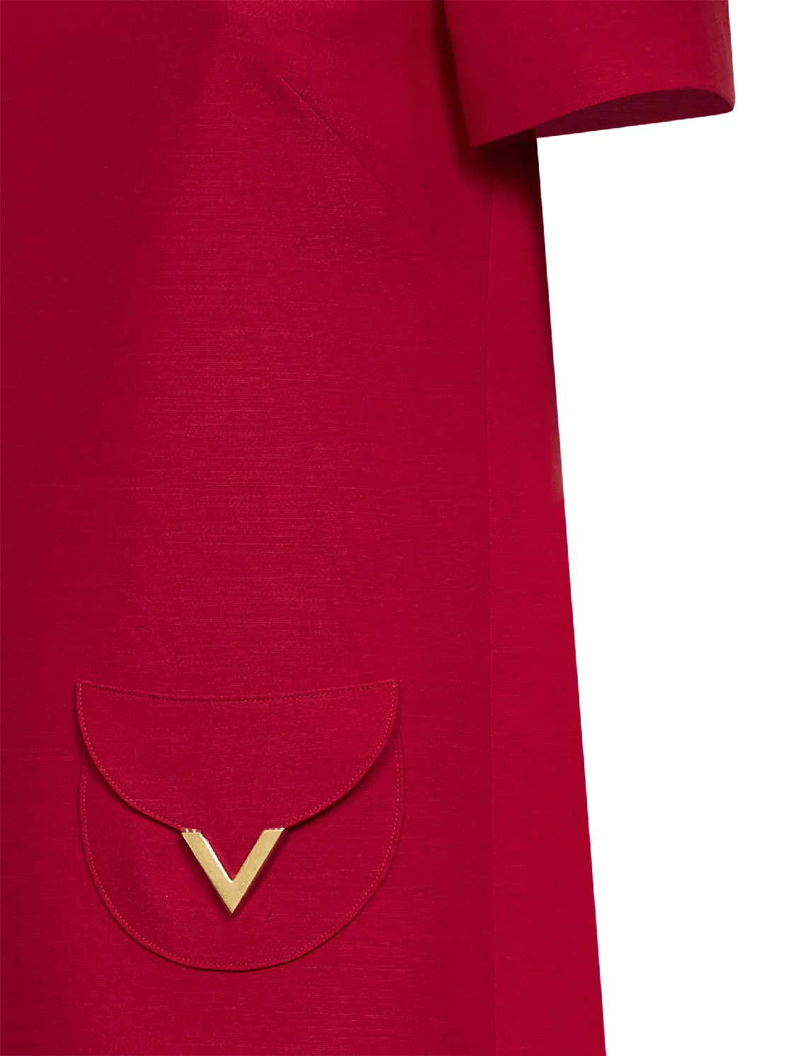 Mini Dress Crepe Couture Red sold by Lord & Taylor product image thumbnail 3