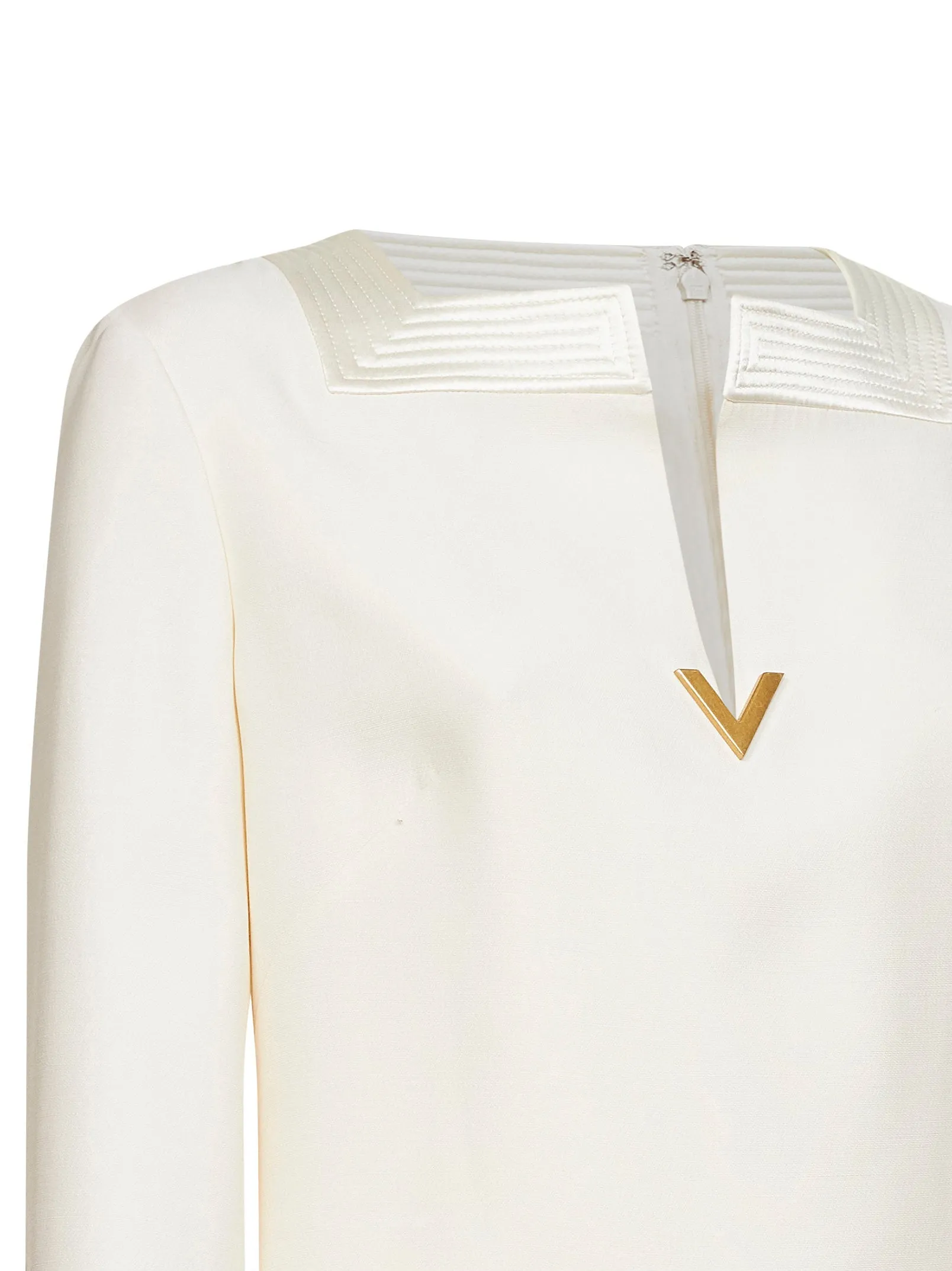 Mini Dress Crepe Couture Ivory sold by Lord & Taylor product image thumbnail 3