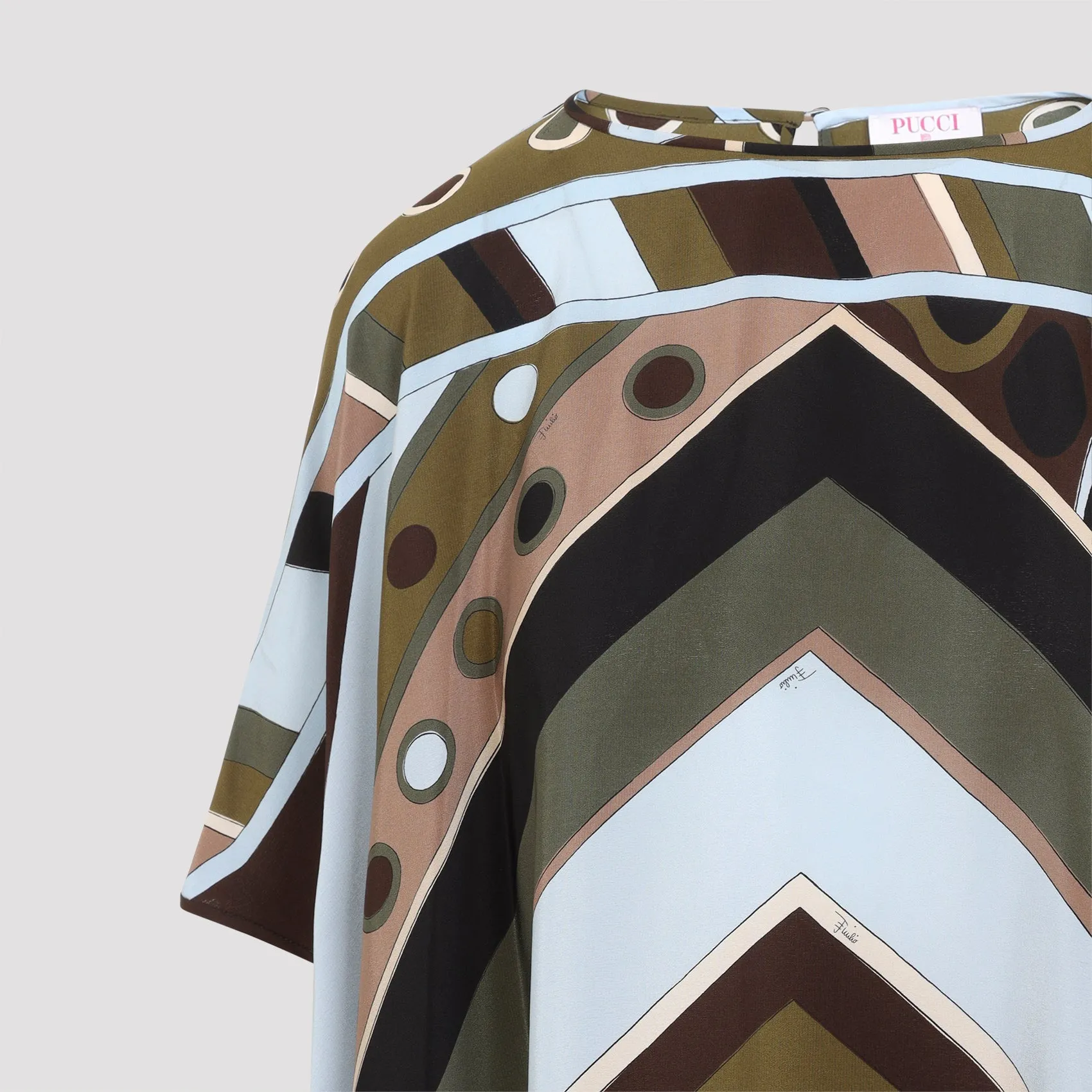 SILK CAFTAN IN VIVARA PRINT sold by Lord & Taylor product image thumbnail 4