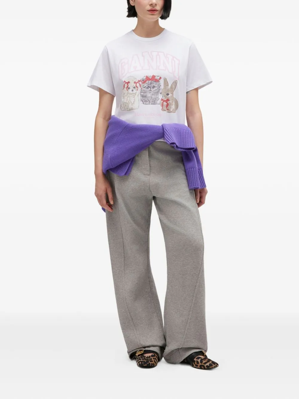 BASIC COTTON JERSEY CUTE ANIMALS T sold by Lord & Taylor product image thumbnail 3