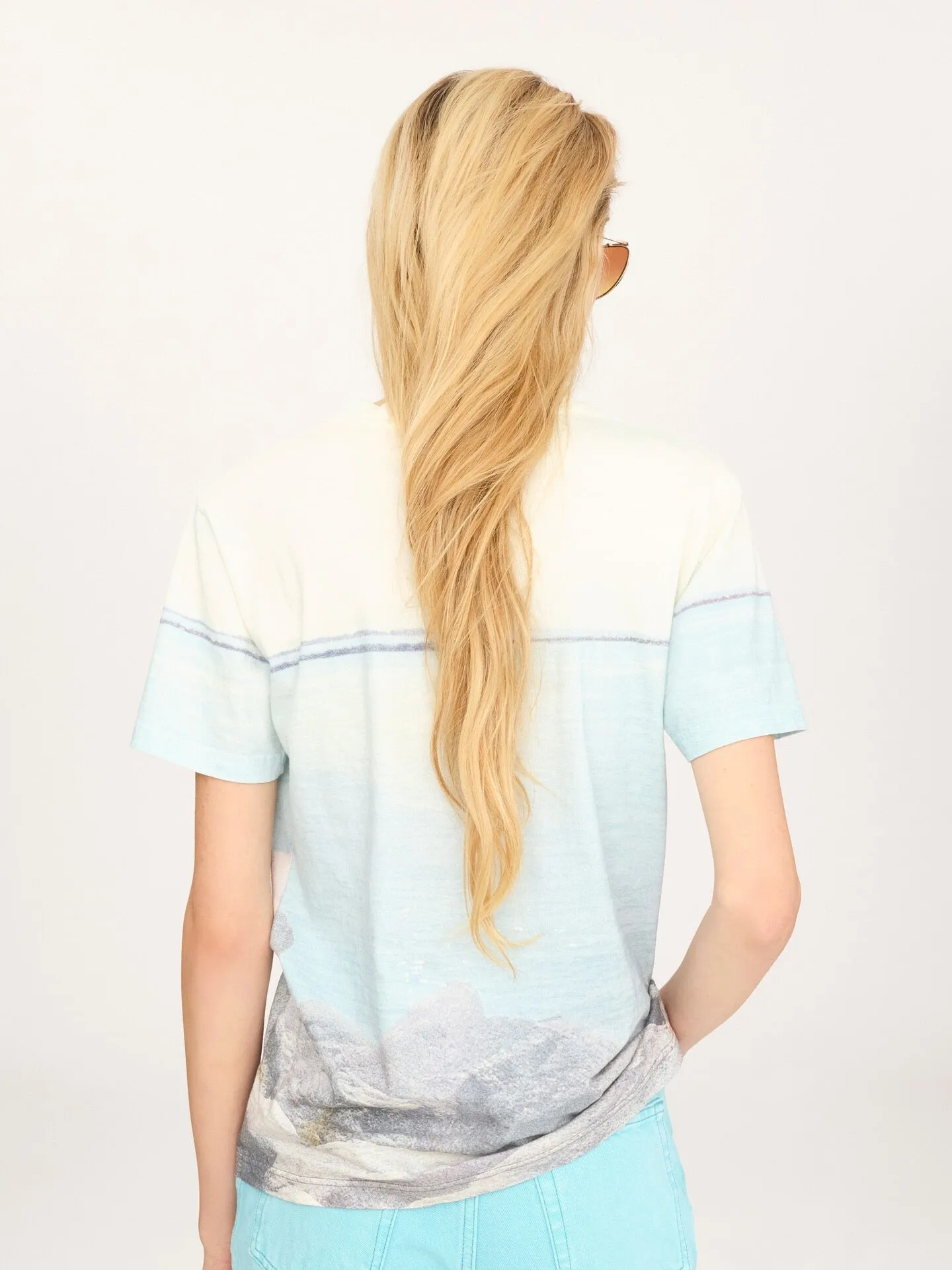 CREW NECK T-SHIRT WITH LOGO IN COTTON JERSEY sold by Lord & Taylor product image thumbnail 4