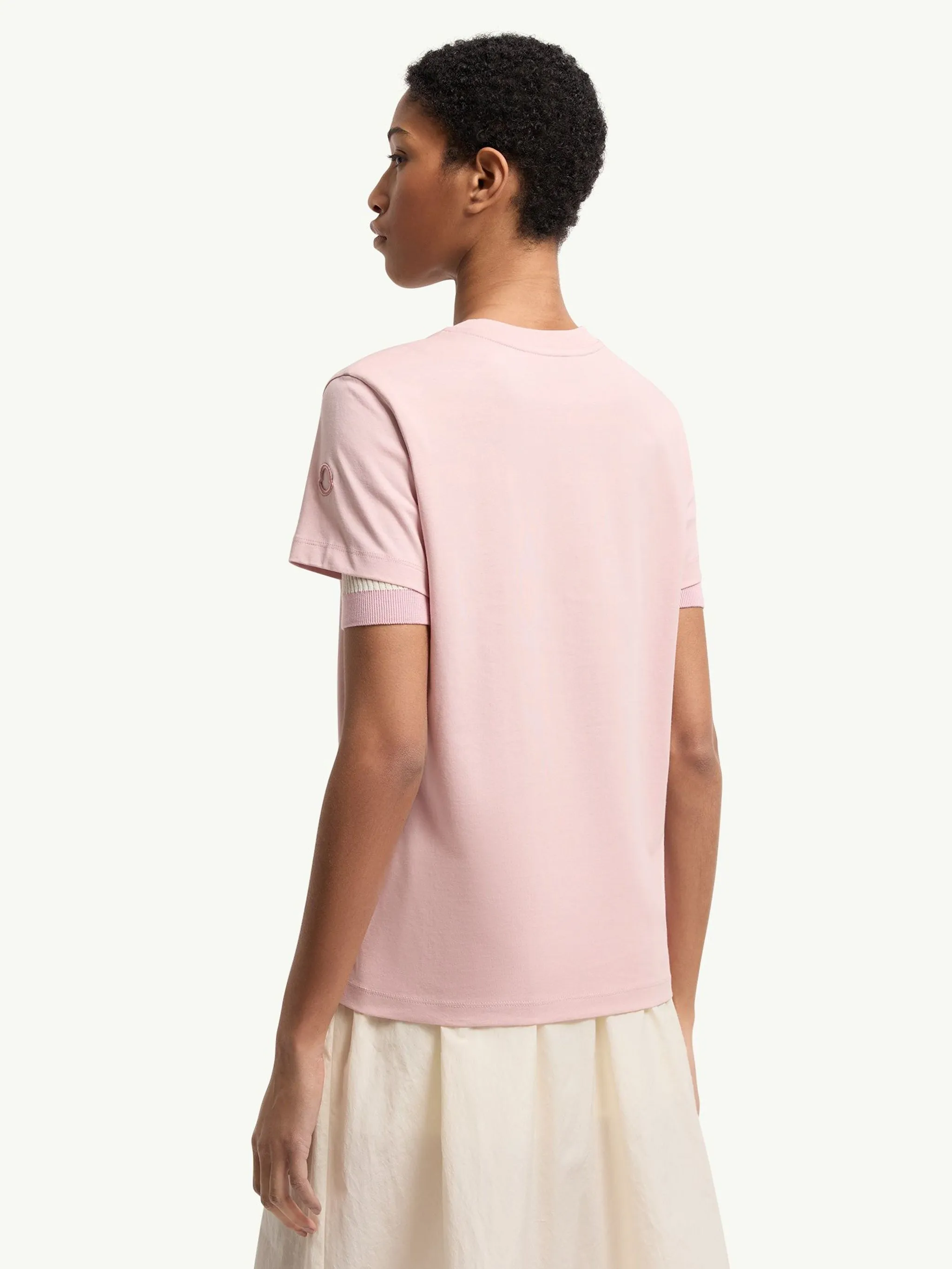 COTTON T-SHIRT WITH EMBROIDERED LOGO sold by Lord & Taylor product image thumbnail 5