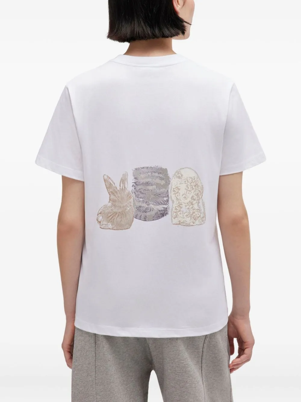 ANIMALS PRINT T-SHIRT sold by Lord & Taylor product image thumbnail 4