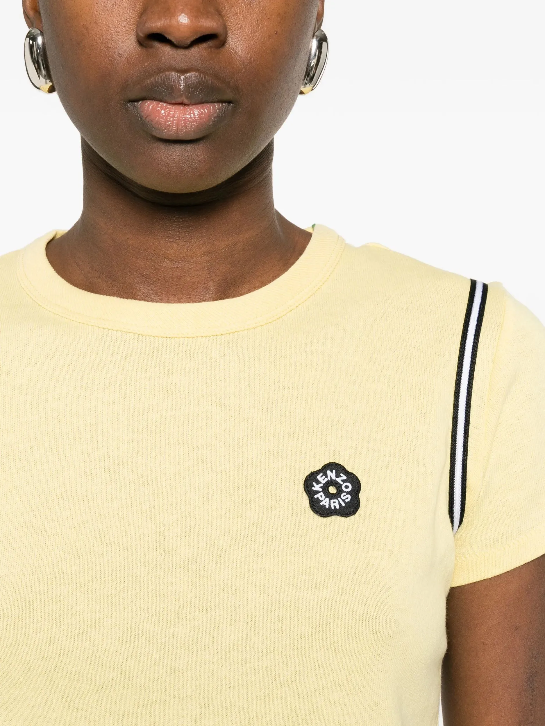 'BOKE FLOWER 2.0' EMBROIDERED COTTON T-SHIRT sold by Lord & Taylor product image thumbnail 5