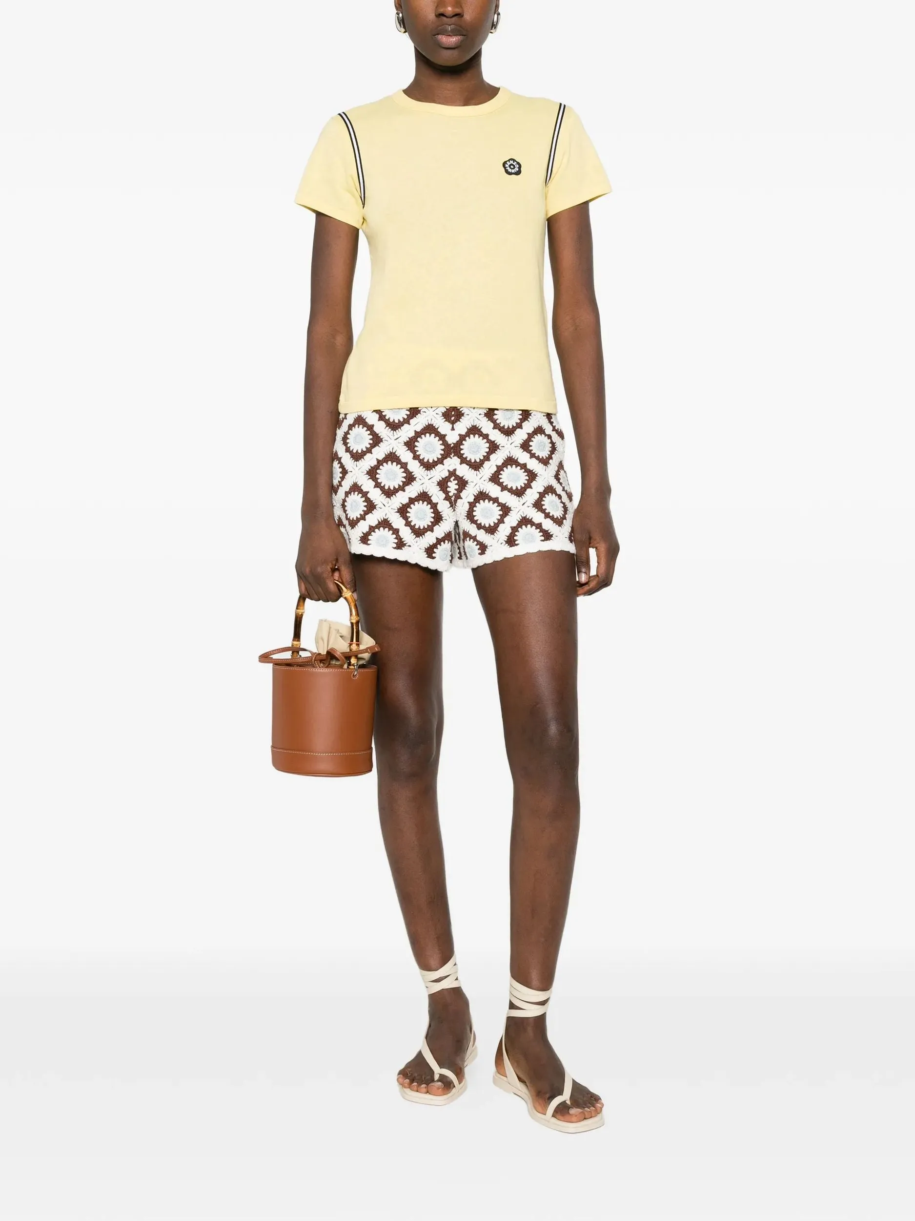 'BOKE FLOWER 2.0' EMBROIDERED COTTON T-SHIRT sold by Lord & Taylor product image thumbnail 3