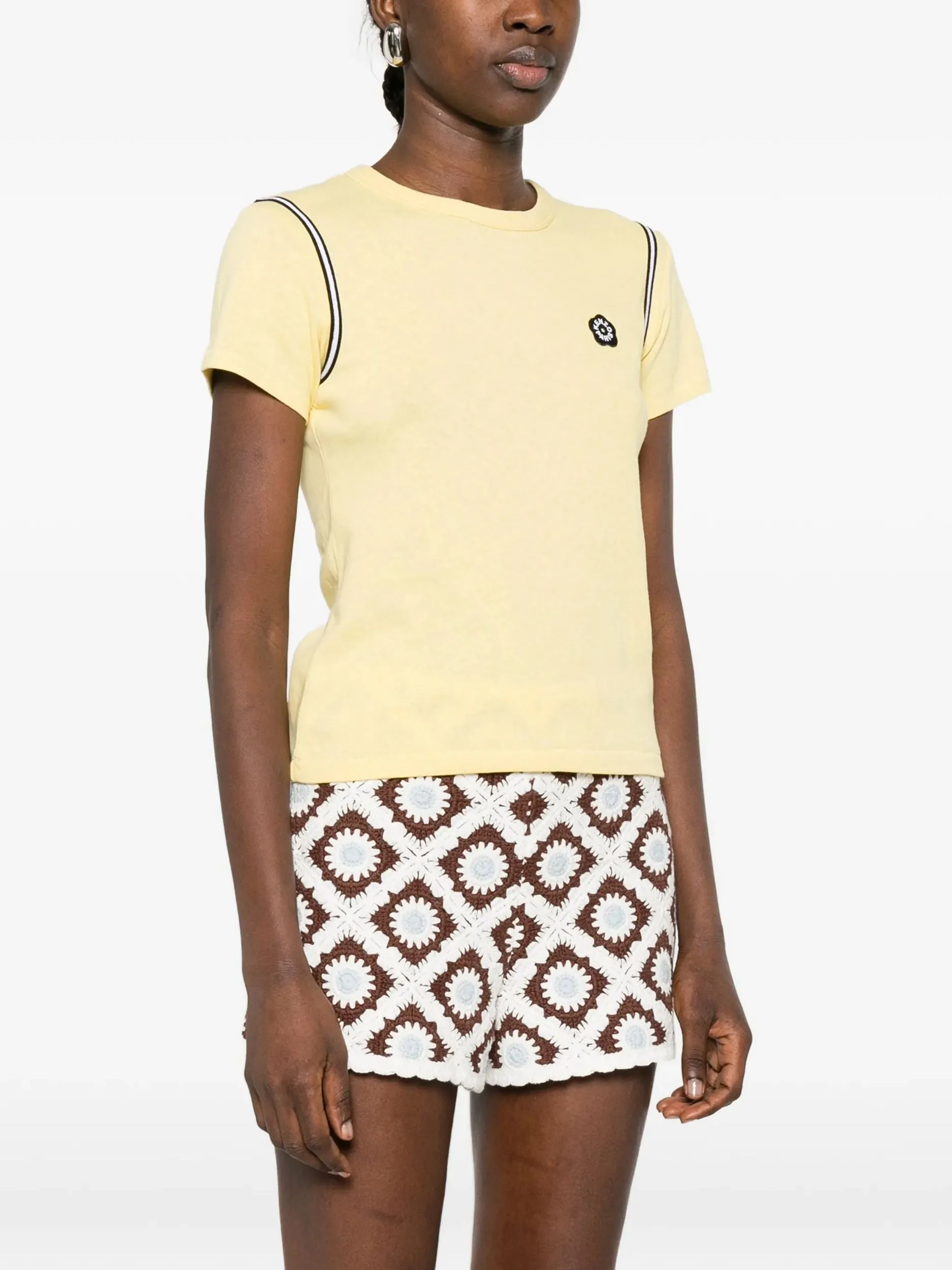 'BOKE FLOWER 2.0' EMBROIDERED COTTON T-SHIRT sold by Lord & Taylor product image thumbnail 4