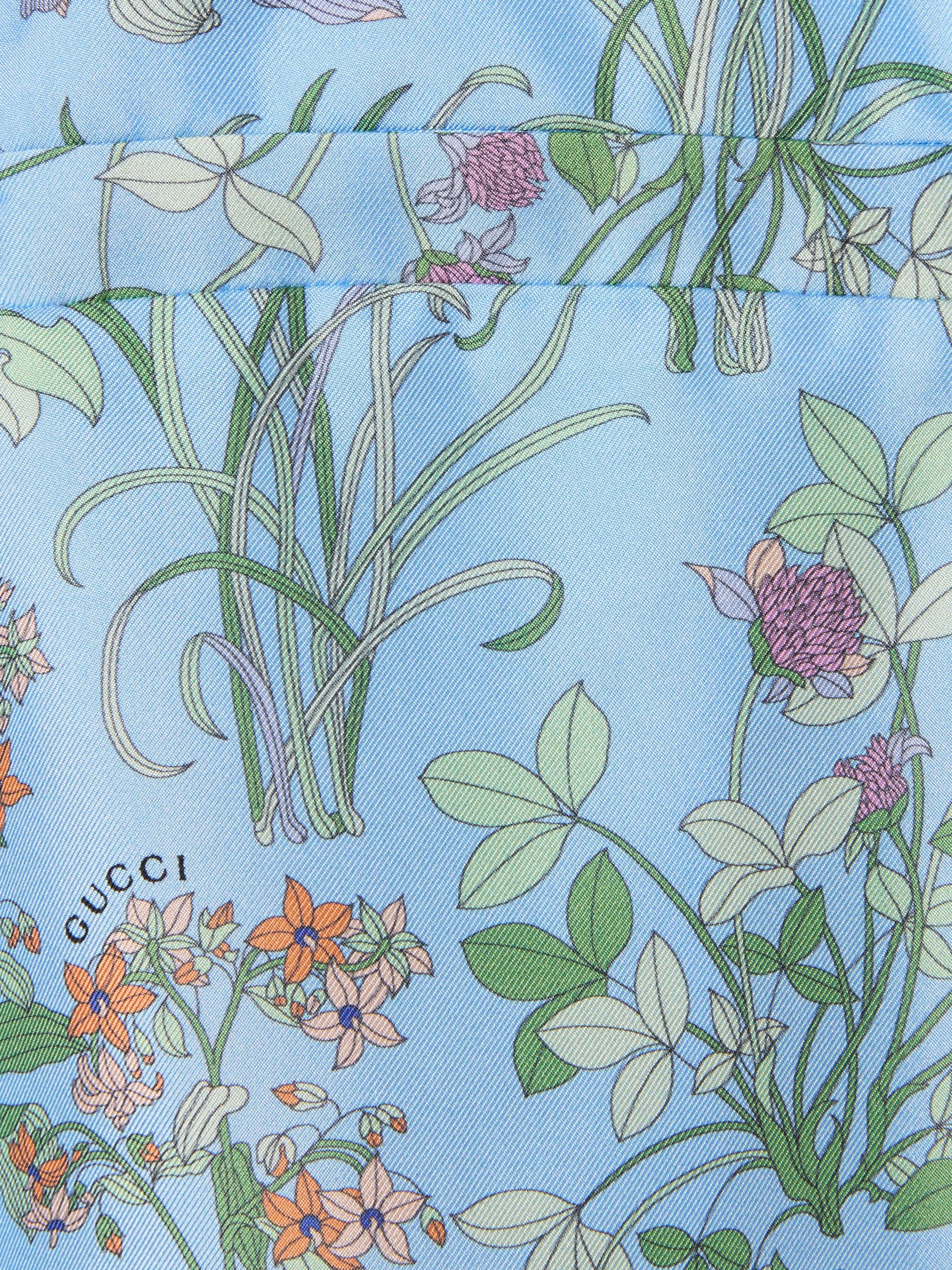 PRINTED SILK TWILL SHORTS sold by Lord & Taylor product image thumbnail 5