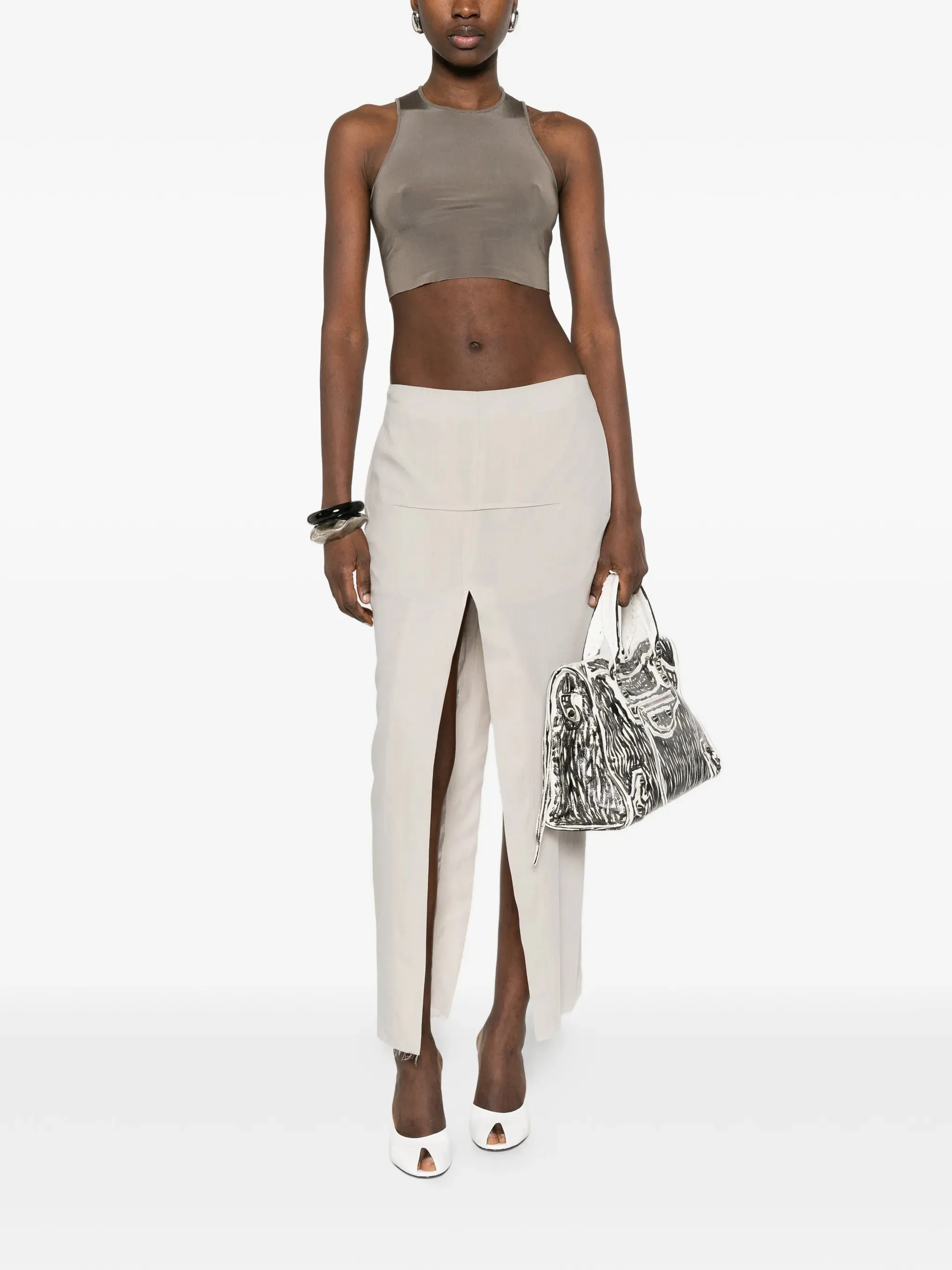 CROPPED TANK sold by Lord & Taylor product image thumbnail 2