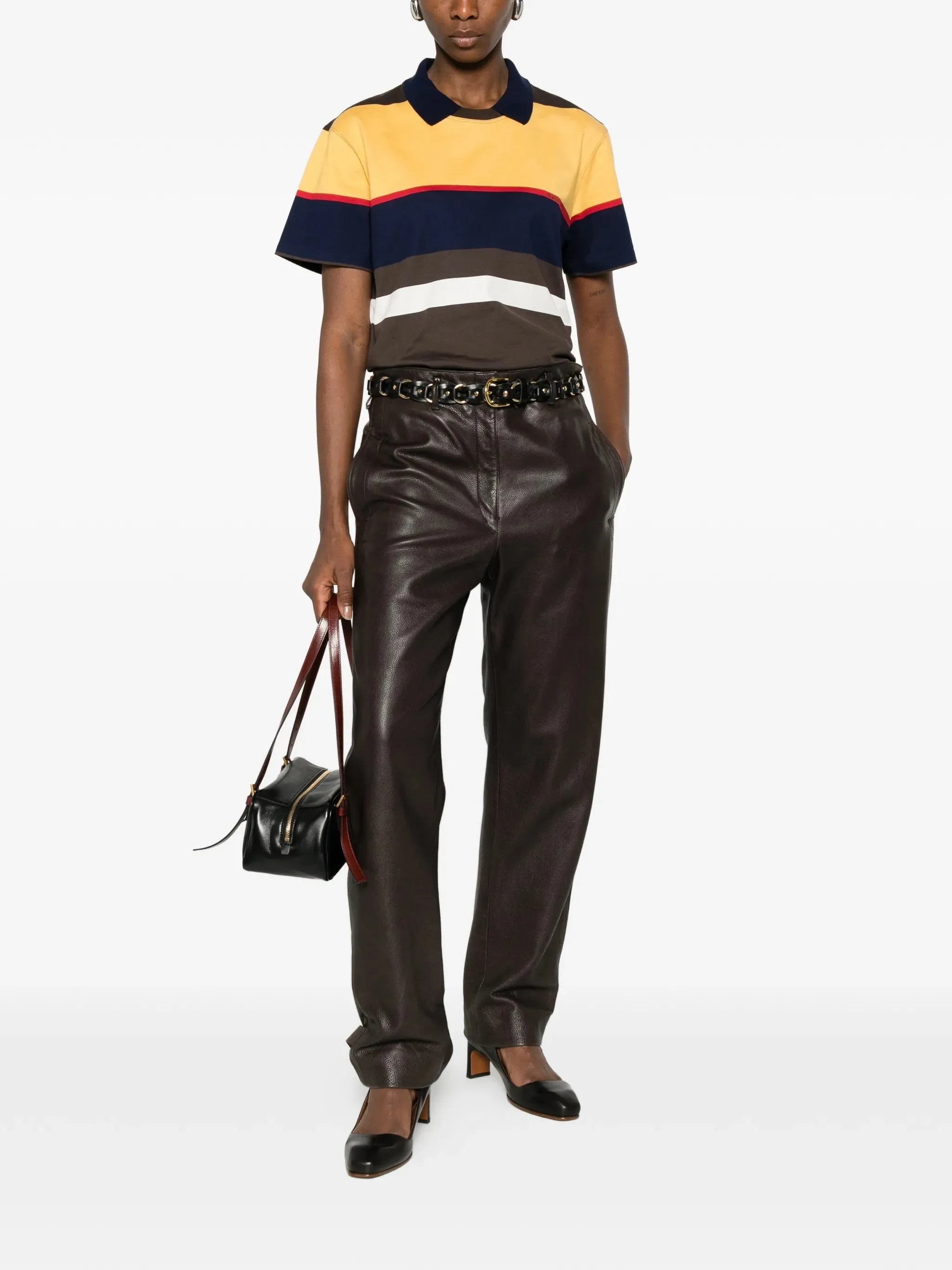 STRIPED COTTON-JERSEY T-SHIRT sold by Lord & Taylor product image thumbnail 2