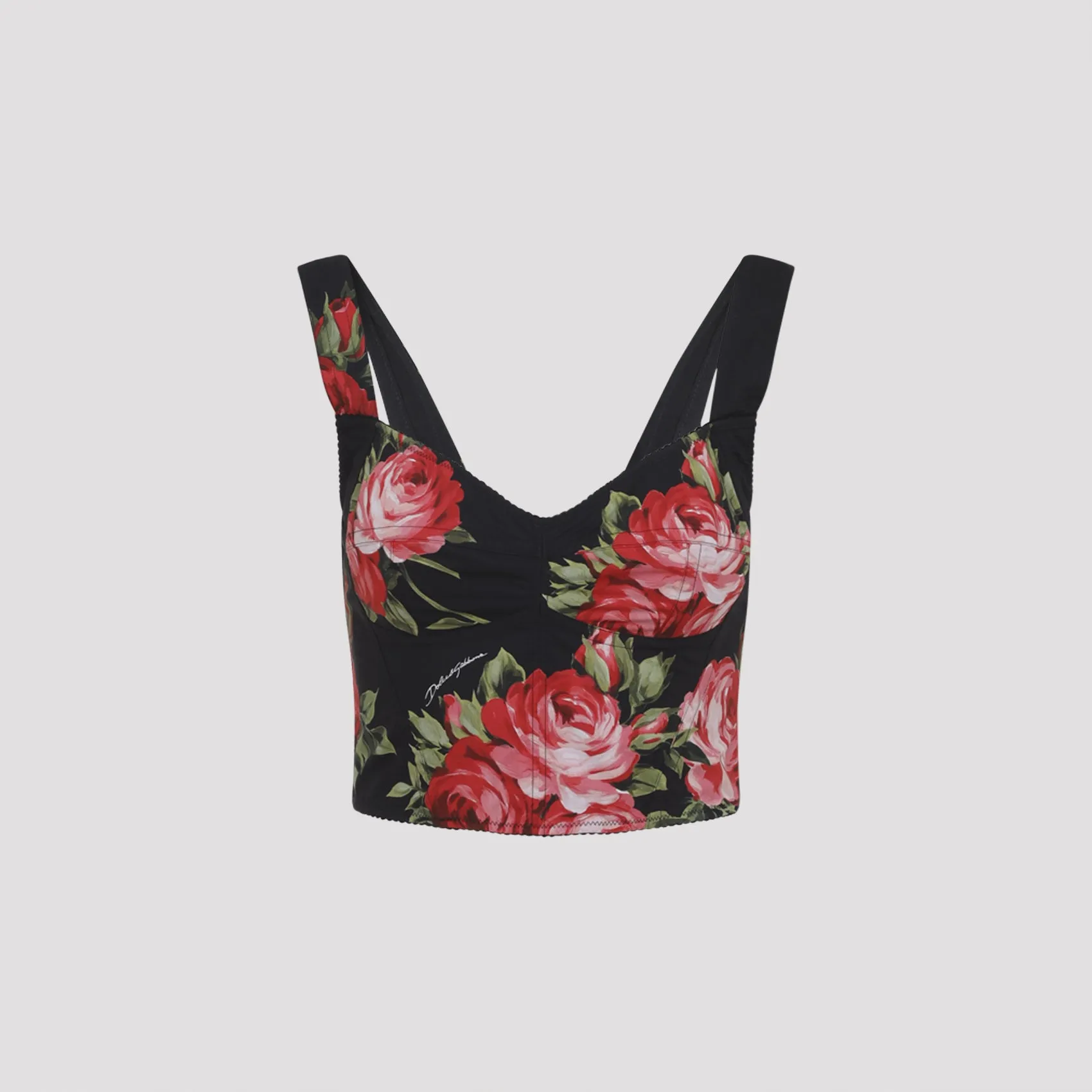 ROSE BOUQUET PRINT BUSTIER TOP sold by Lord & Taylor product image thumbnail 2