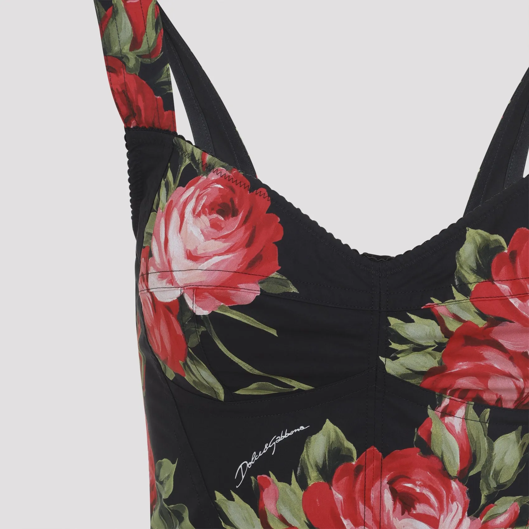 ROSE BOUQUET PRINT BUSTIER TOP sold by Lord & Taylor product image thumbnail 4