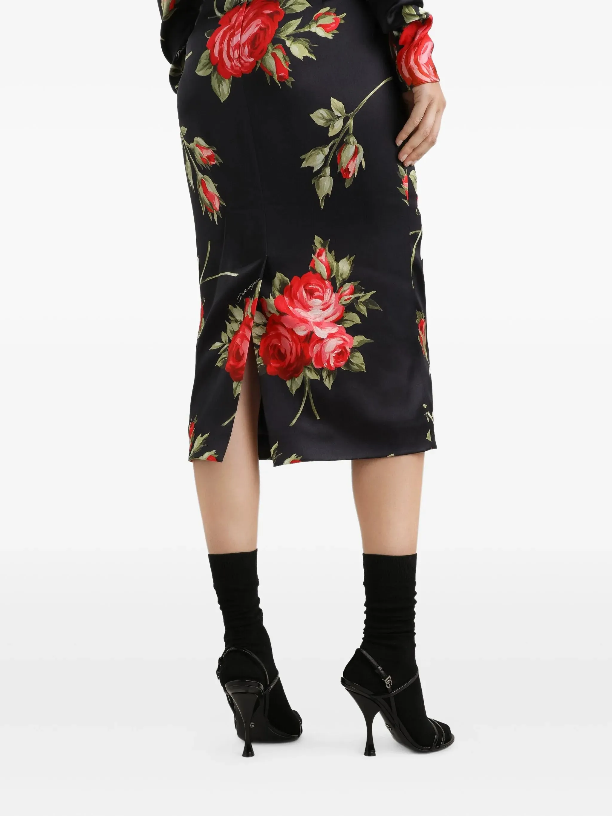 SHEATH DRESS WITH ROSE BOUQUET PRINT sold by Lord & Taylor product image thumbnail 5