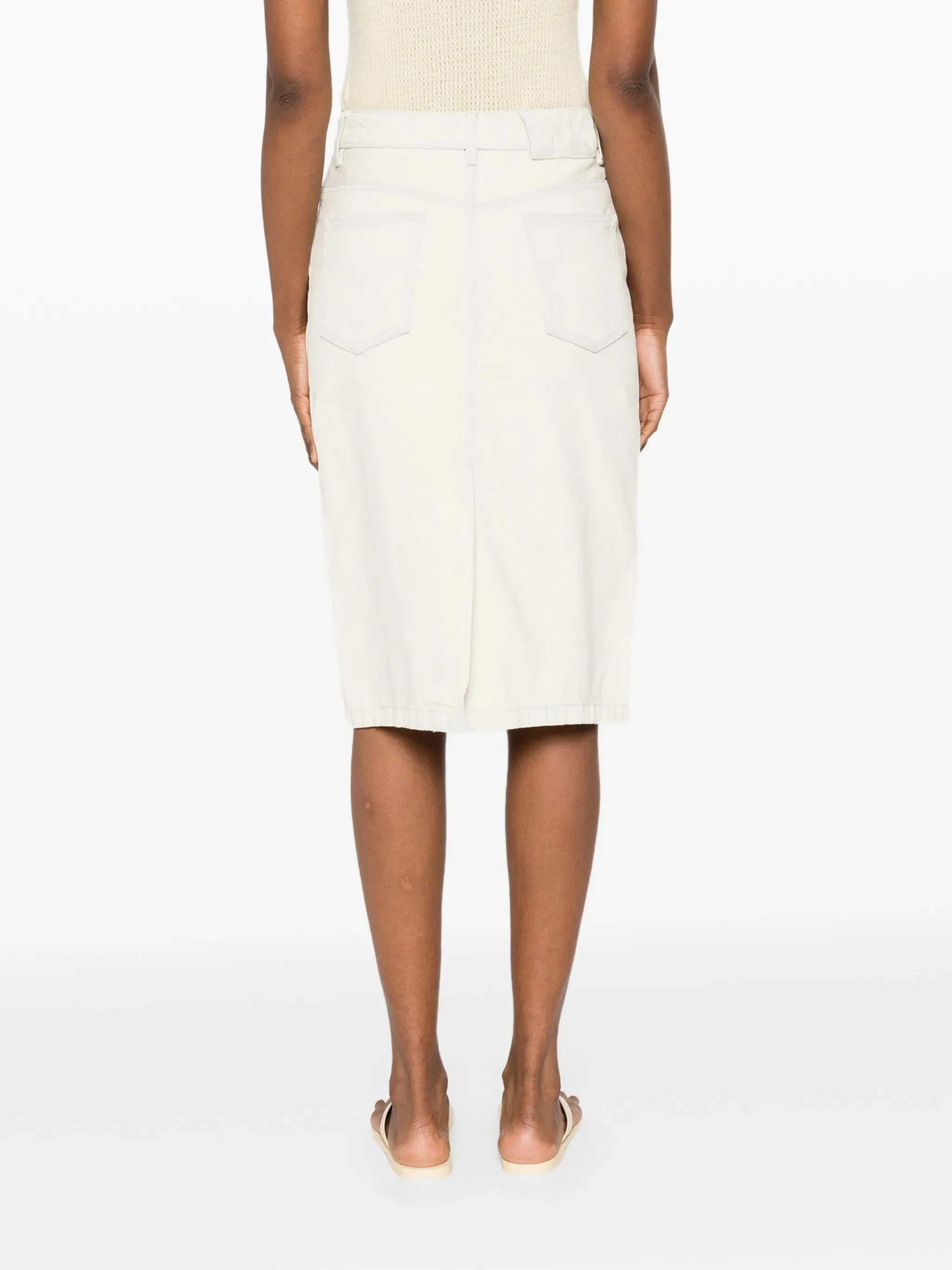 DENIM SKIRT sold by Lord & Taylor product image thumbnail 4