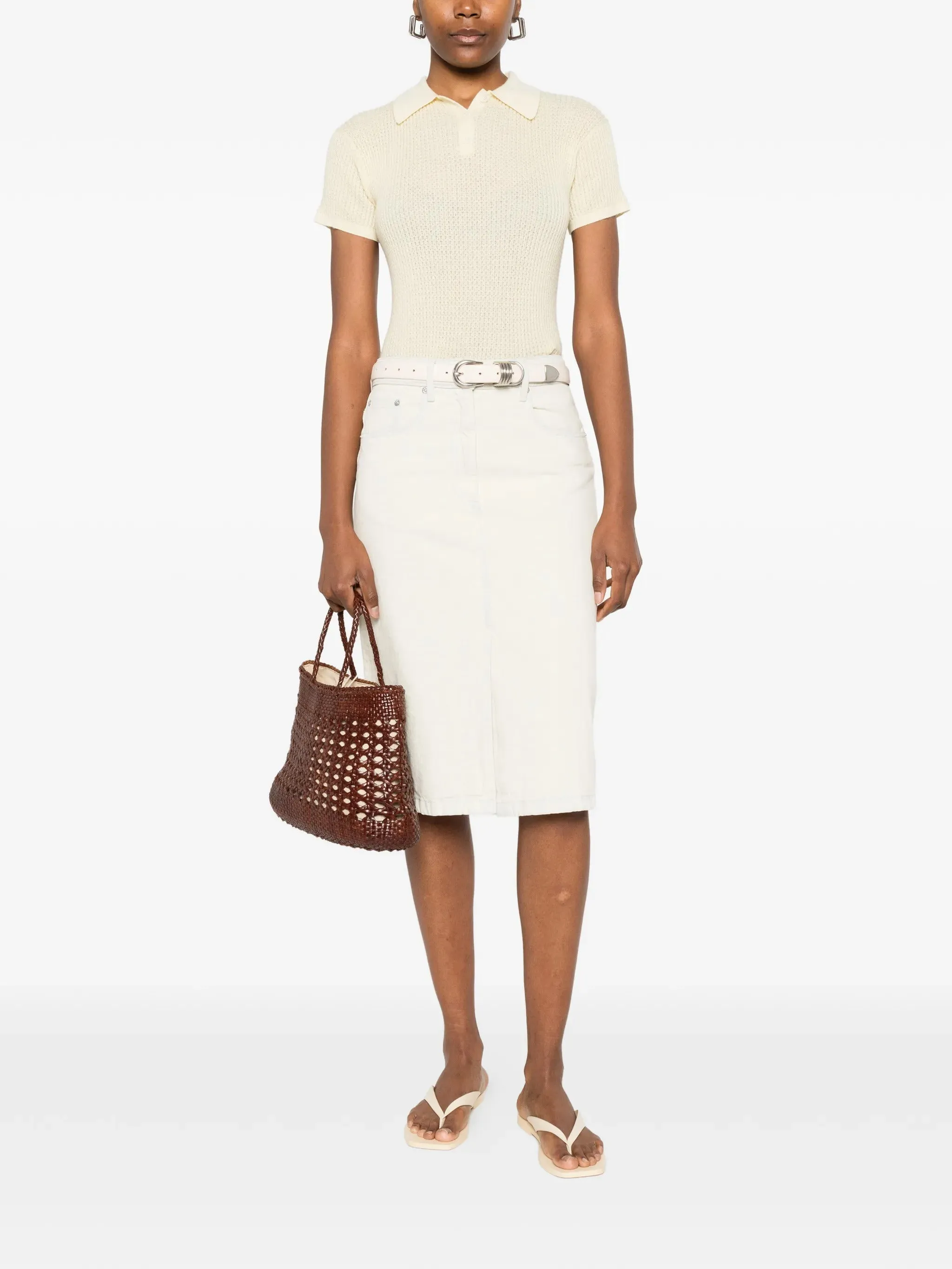 DENIM SKIRT sold by Lord & Taylor product image thumbnail 2