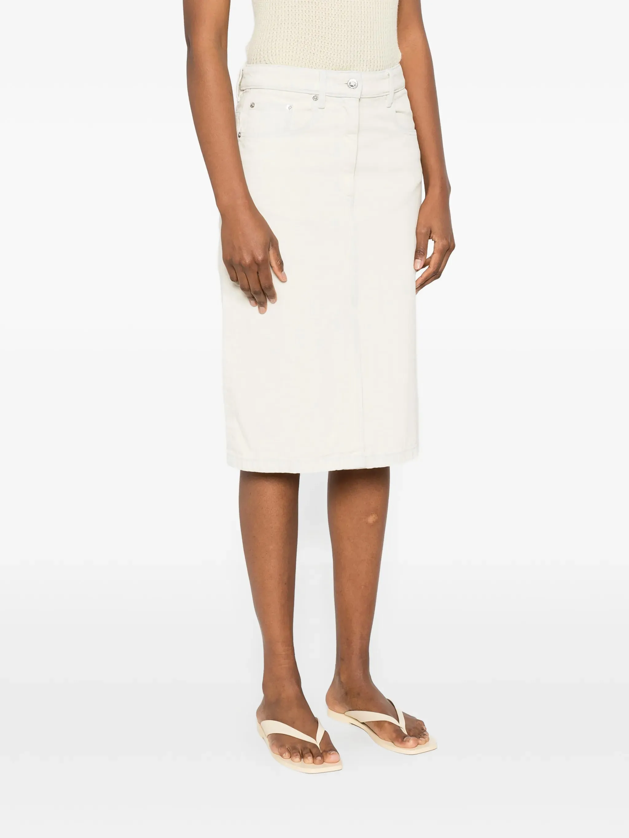 DENIM SKIRT sold by Lord & Taylor product image thumbnail 3