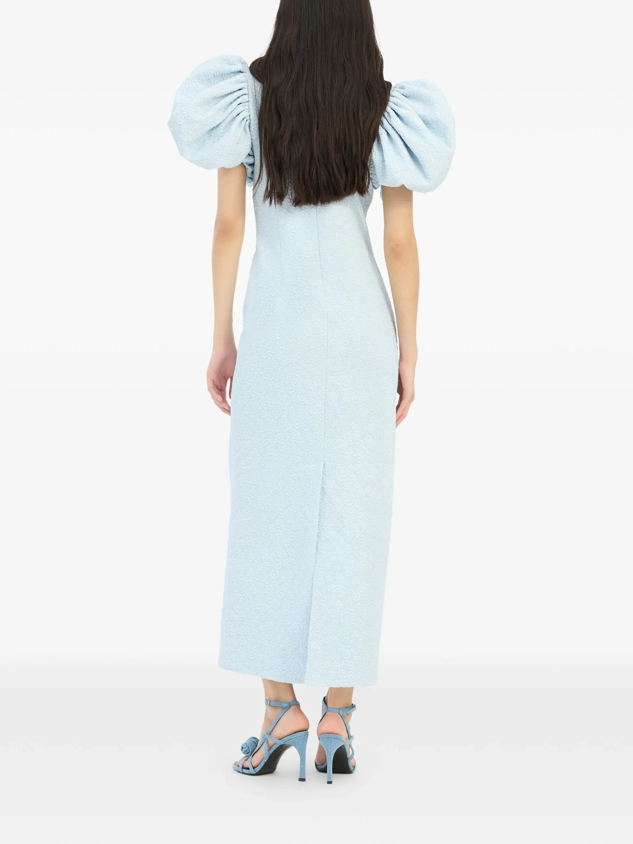 PUFFY JACQUARD MIDI DRESS sold by Lord & Taylor product image thumbnail 4