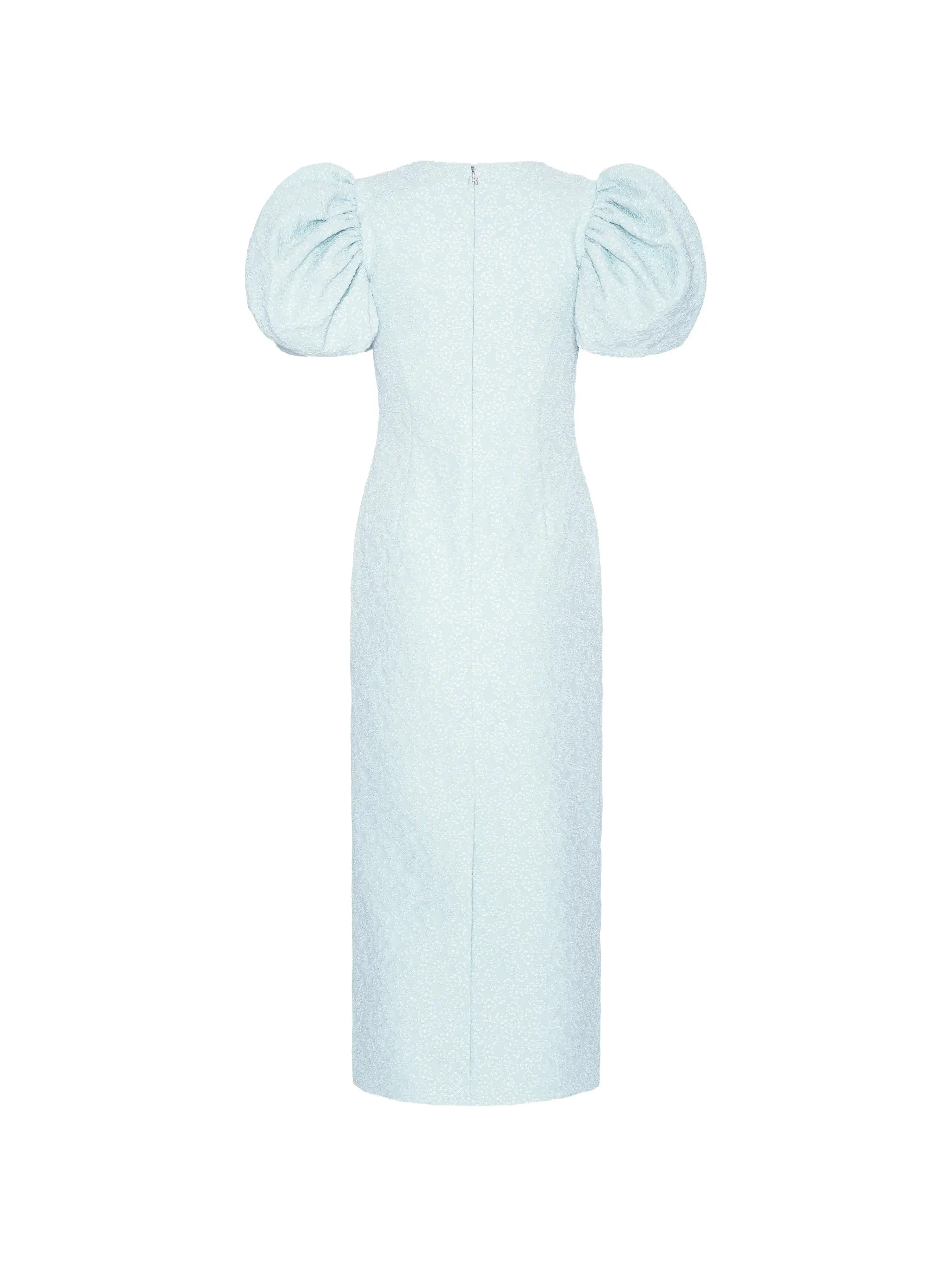 PUFFY JACQUARD MIDI DRESS sold by Lord & Taylor product image thumbnail 2