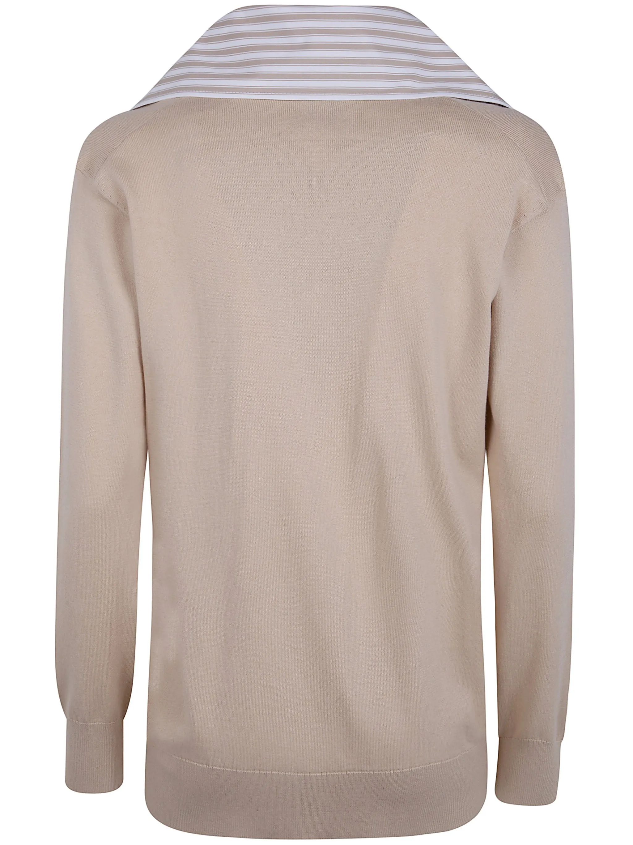 MIX POPELINE COLLAR CARDIGAN sold by Lord & Taylor product image thumbnail 4