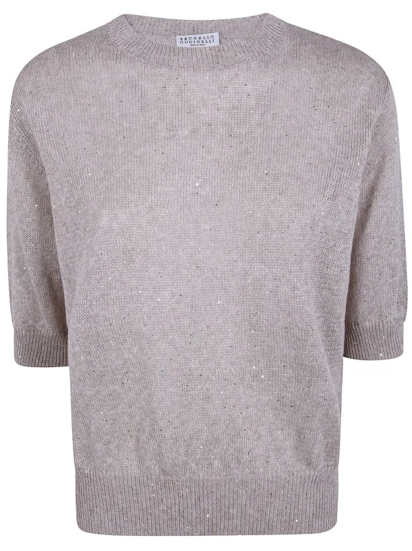 ROUND NECK SWEATER made by Brunello Cucinelli