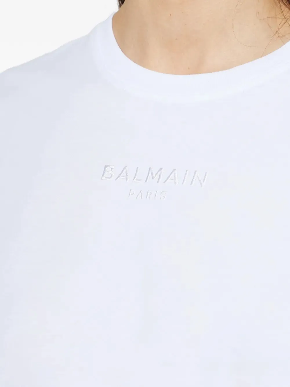 SMALL " PARIS" EMB CROPPED T-SHIRT sold by Lord & Taylor product image thumbnail 4