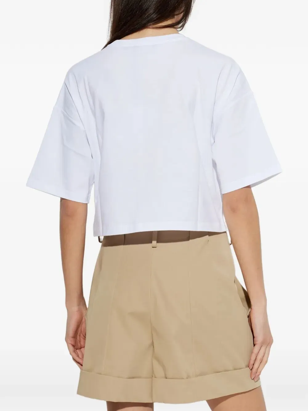 SMALL " PARIS" EMB CROPPED T-SHIRT sold by Lord & Taylor product image thumbnail 2