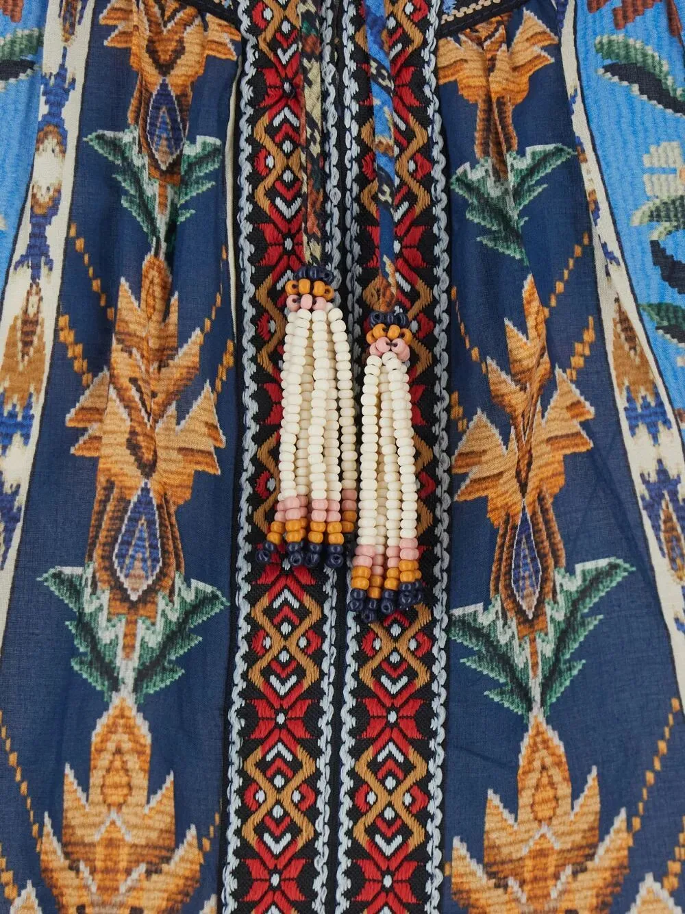 EMBROIDERED TAPESTRY SHORT SLEEVE BLOUSE sold by Lord & Taylor product image thumbnail 3
