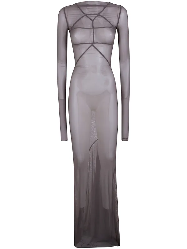 "TEMPLE GOWN" LONG DRESS made by Rick Owens