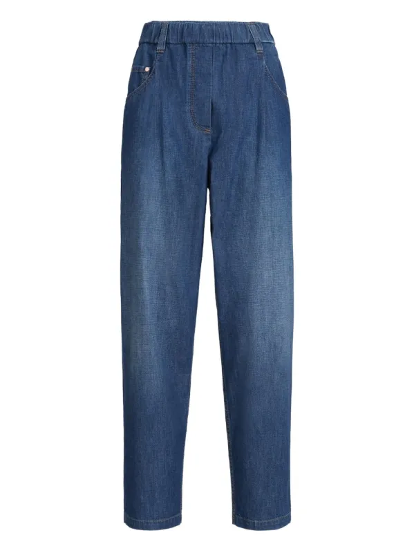 STRAIGHT DENIM PANTS made by Brunello Cucinelli