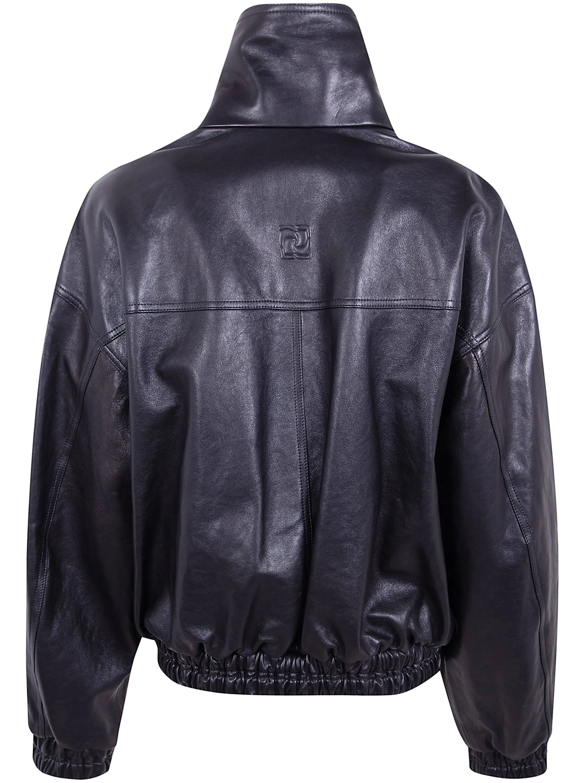 LEATHER AVIATOR JACKET sold by Lord & Taylor product image thumbnail 4