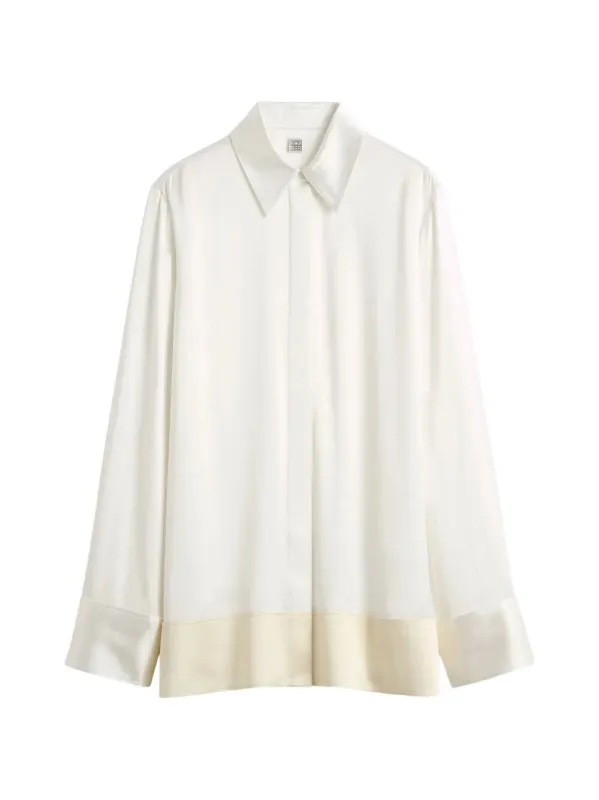 SOFT TUXEDO SHIRT made by Toteme