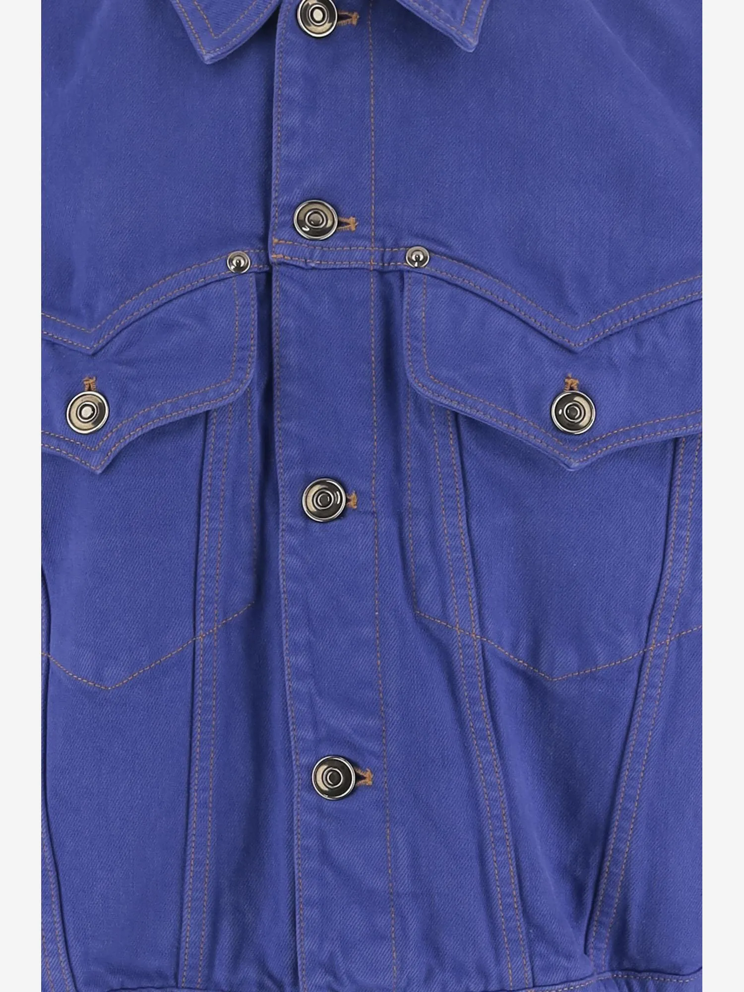 Cotton Denim Jacket Navy sold by Lord & Taylor product image thumbnail 3