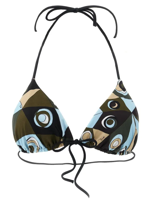 Triangle bikini top made by Emilio Pucci